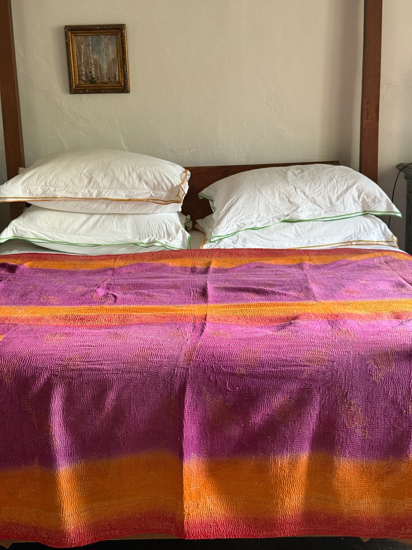 Kantha Quilt ~ Claudine