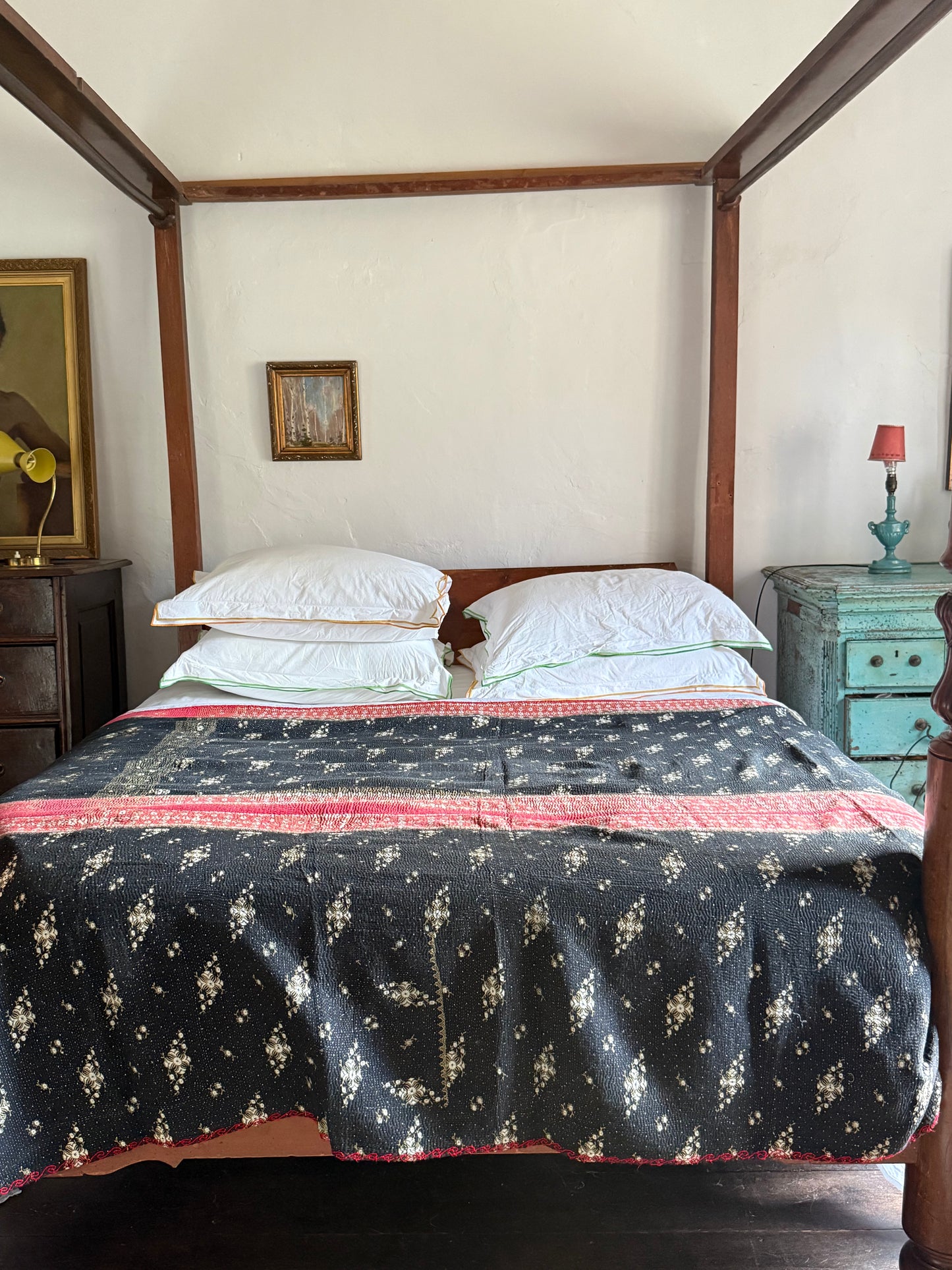 Kantha Quilt ~ Claudine