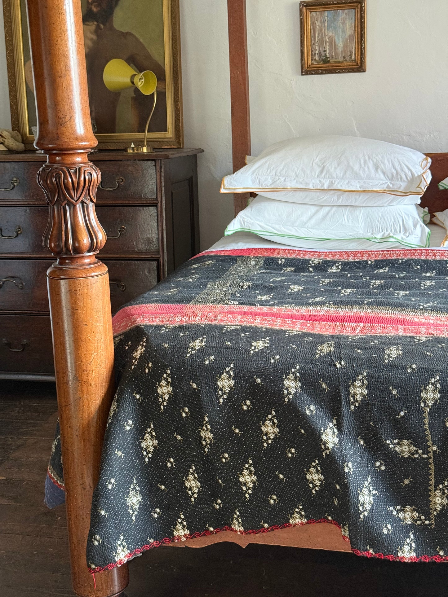 Kantha Quilt ~ Claudine