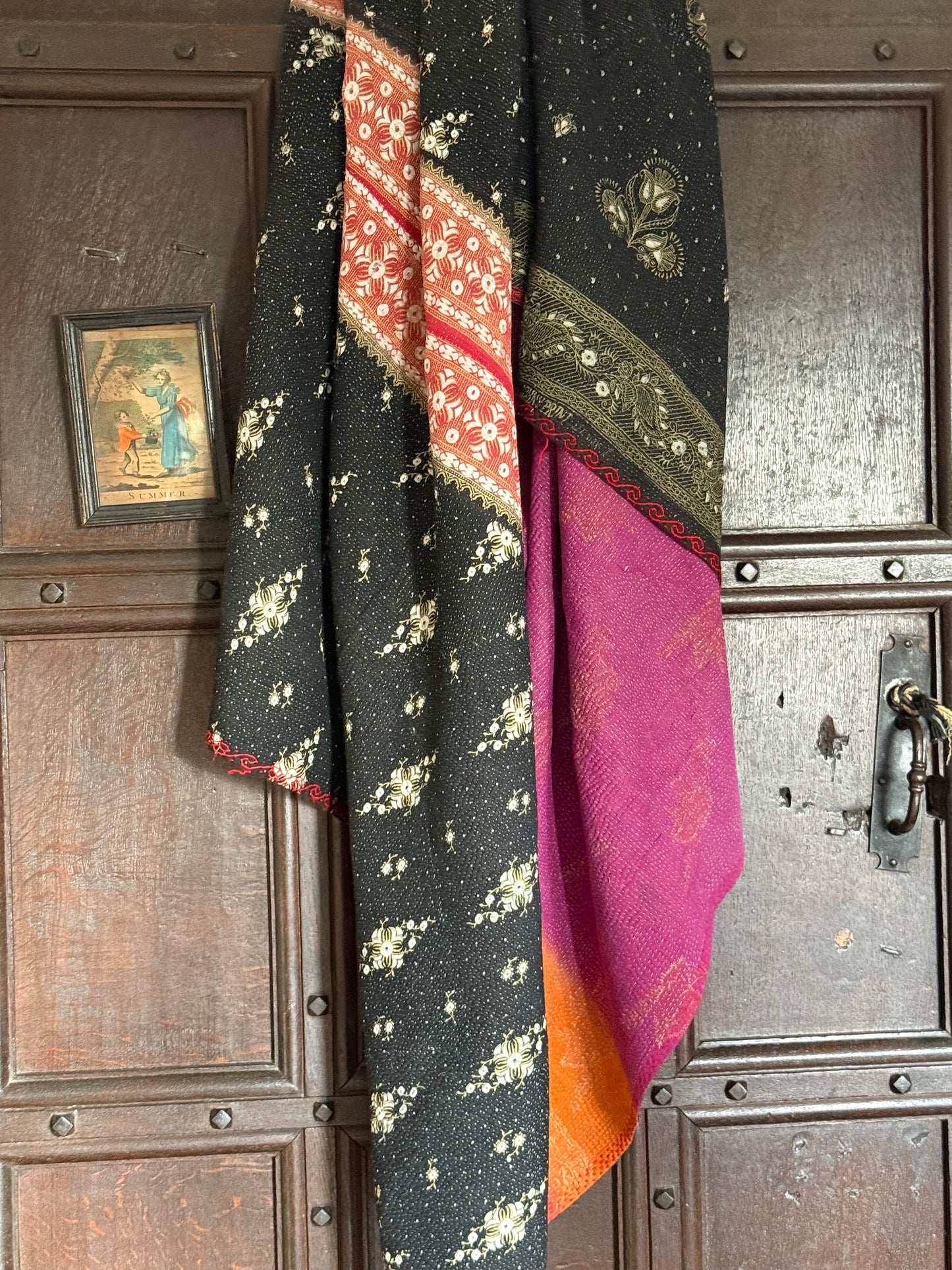 Kantha Quilt ~ Claudine