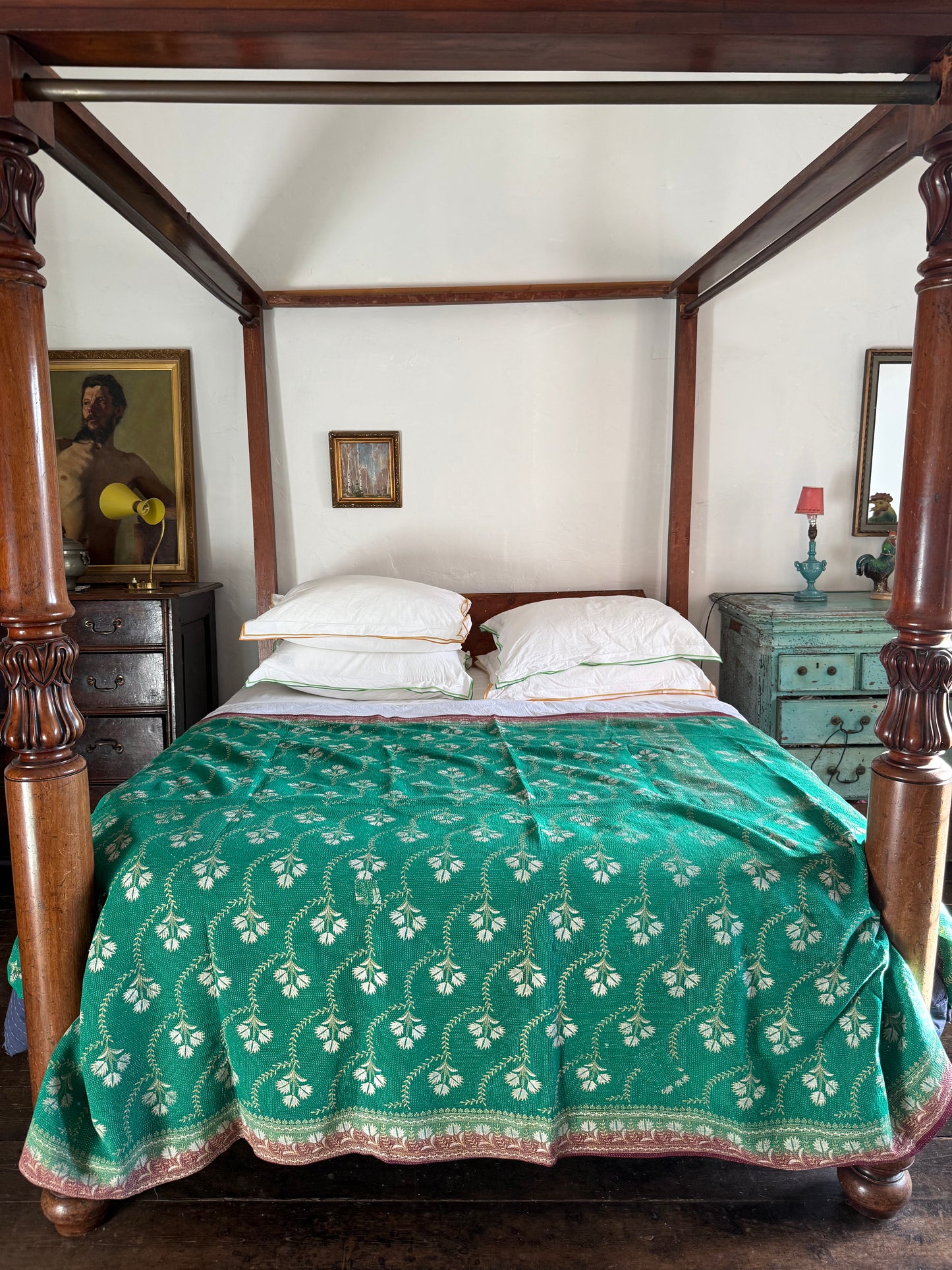 Kantha Quilt ~ Joy