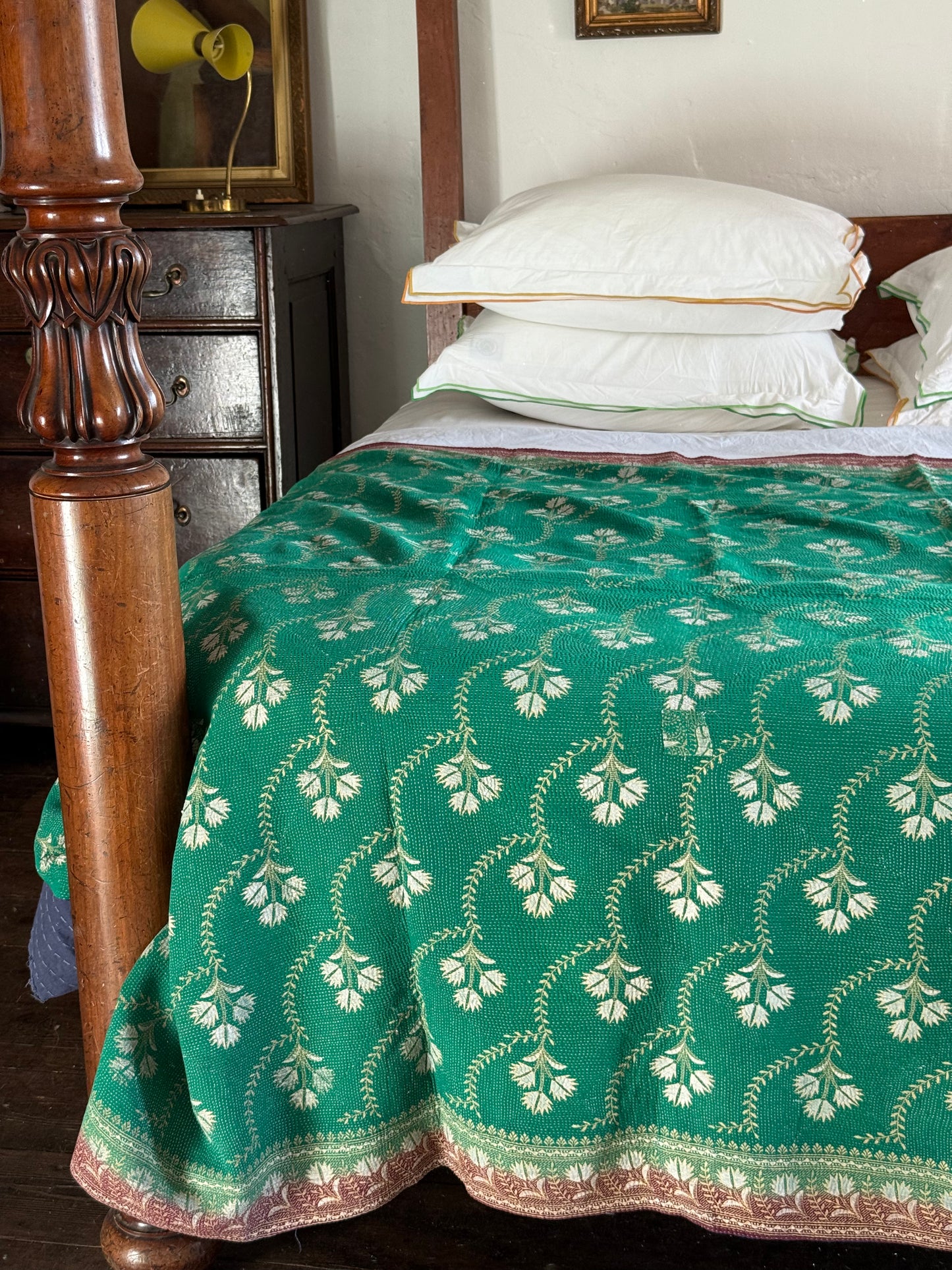 Kantha Quilt ~ Joy