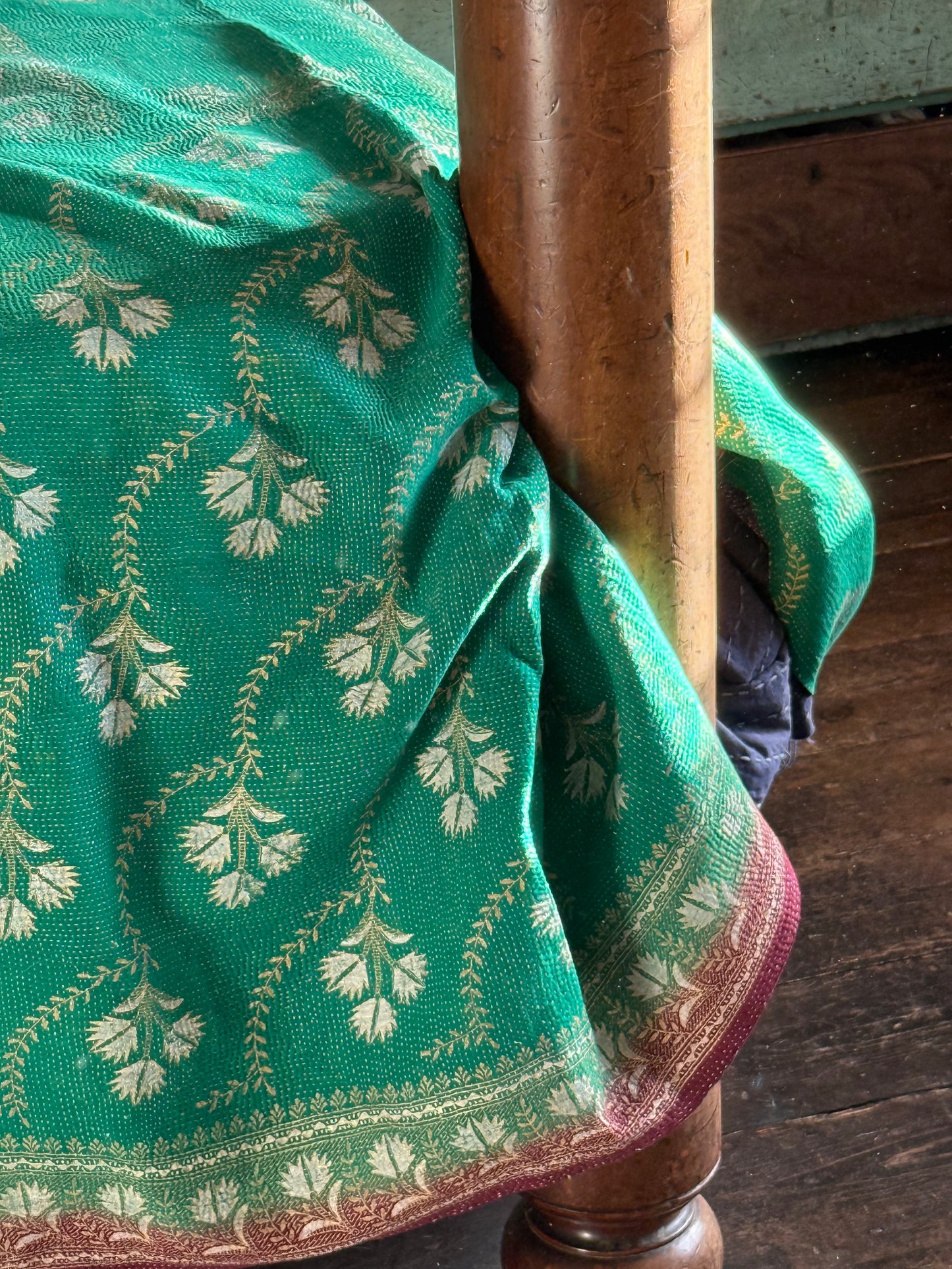 Kantha Quilt ~ Joy