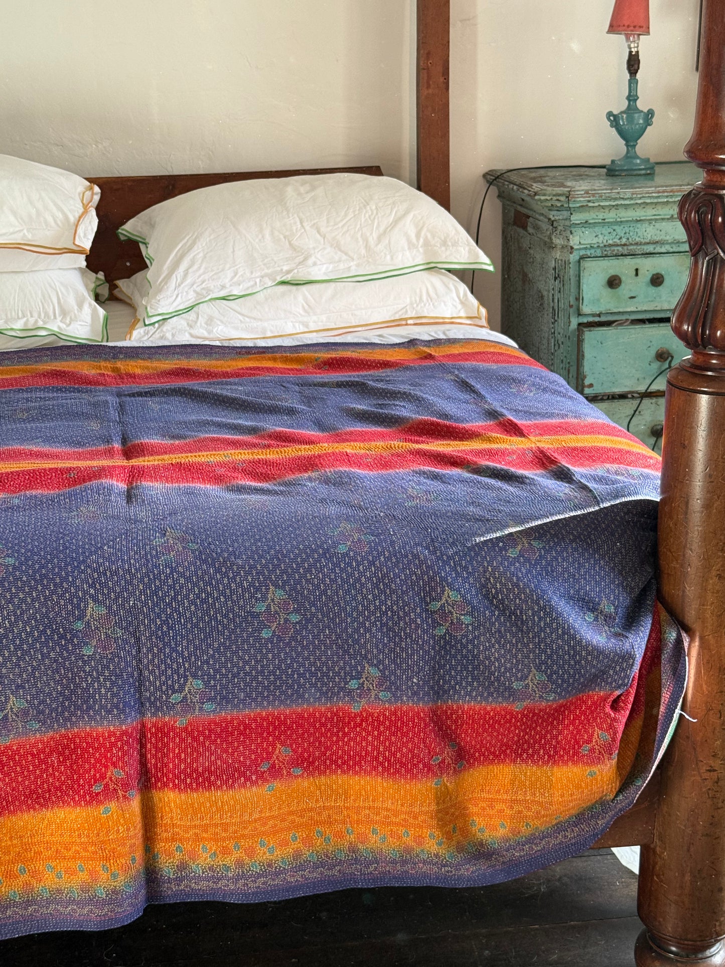 Kantha Quilt ~ Joy