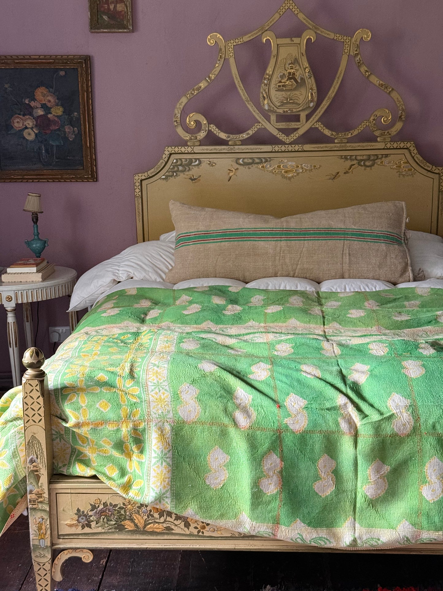 Kantha Quilt ~ Delilah