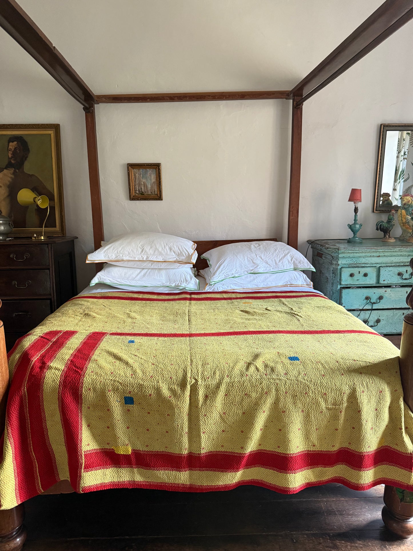 Kantha Quilt ~ Roxanne