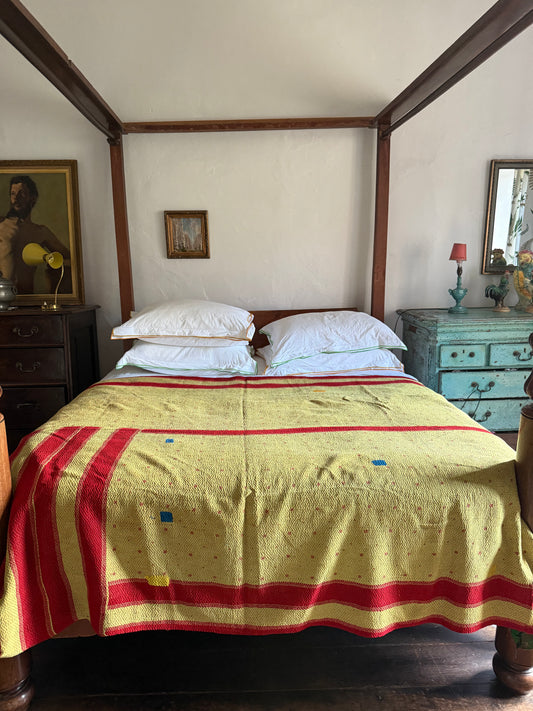 Kantha Quilt ~ Roxanne