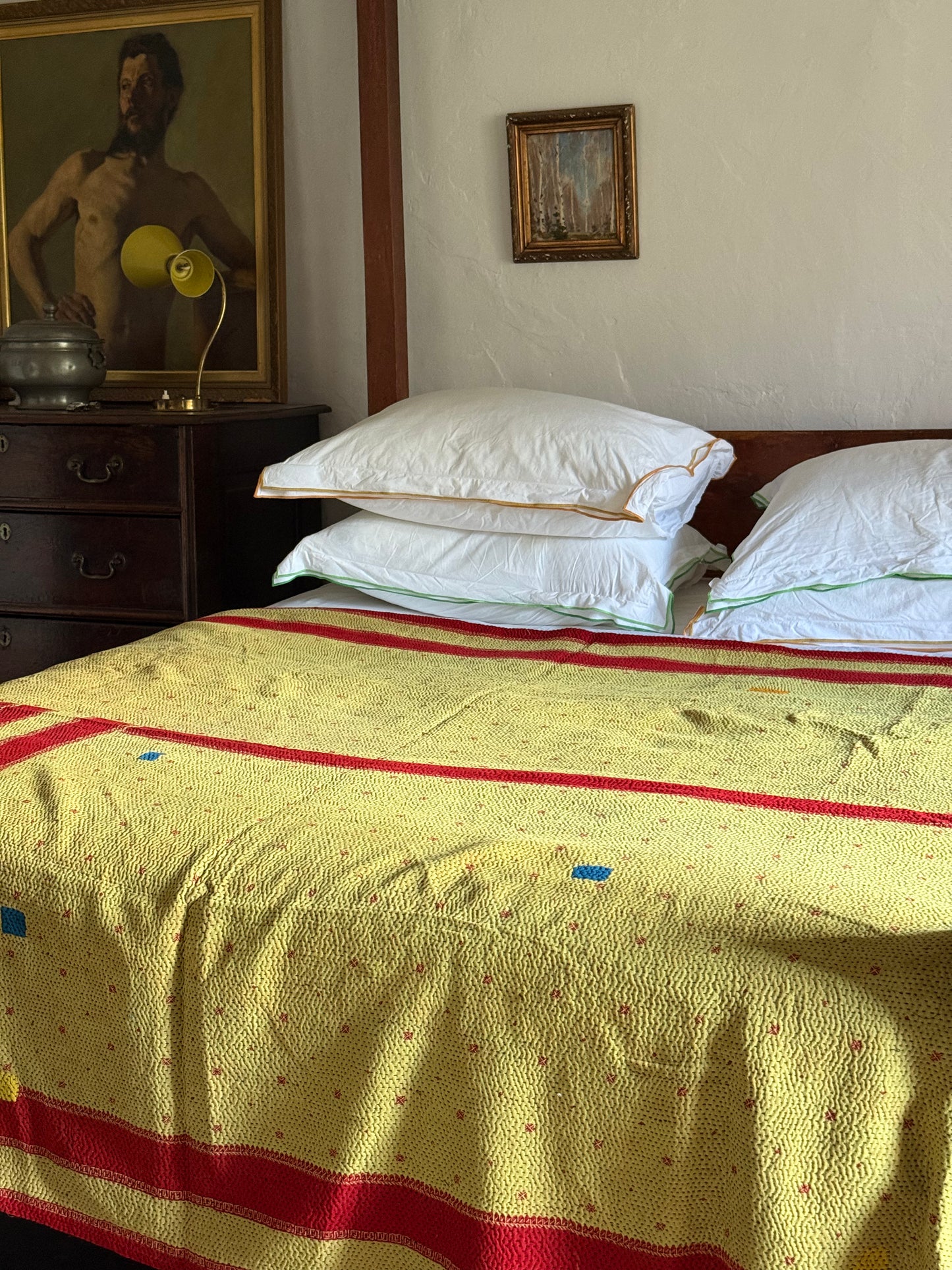 Kantha Quilt ~ Roxanne