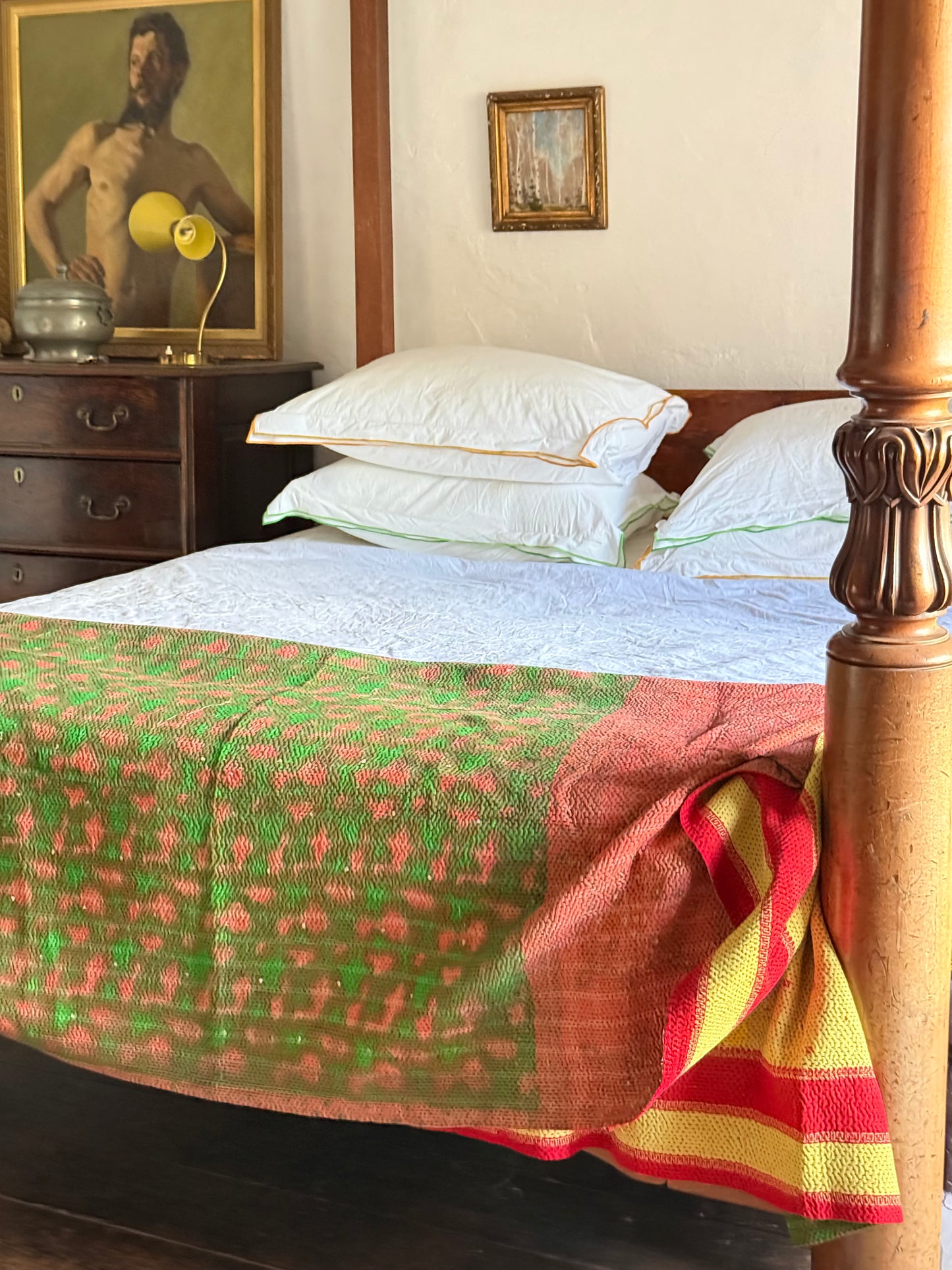 Kantha Quilt ~ Roxanne