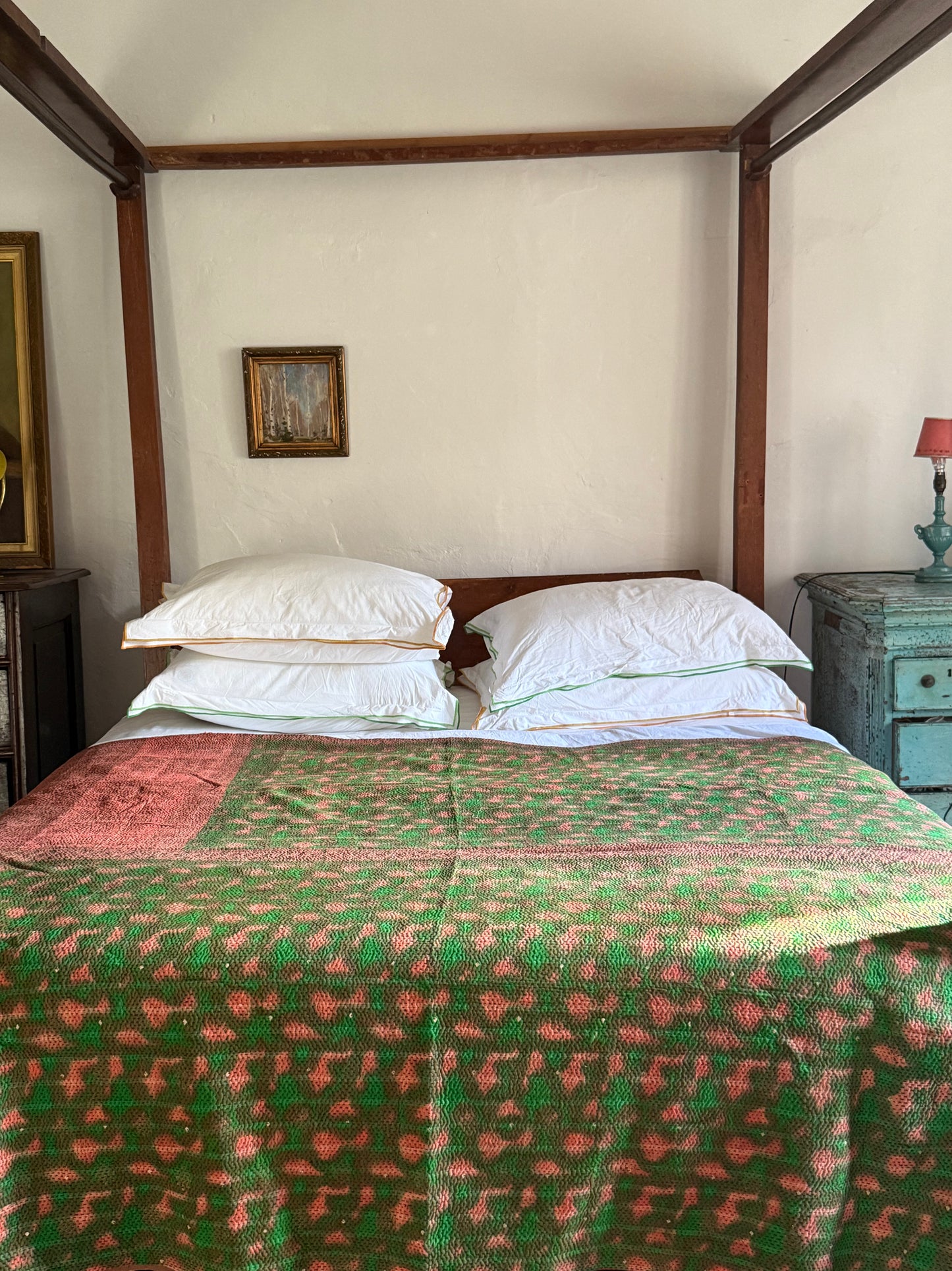 Kantha Quilt ~ Roxanne