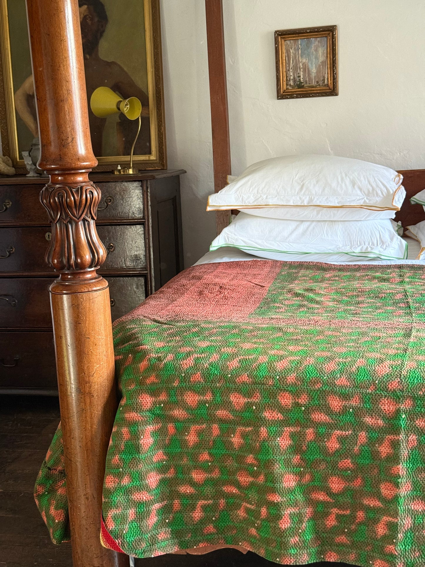 Kantha Quilt ~ Roxanne