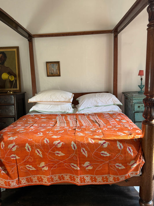 Kantha Quilt ~ Scarlette
