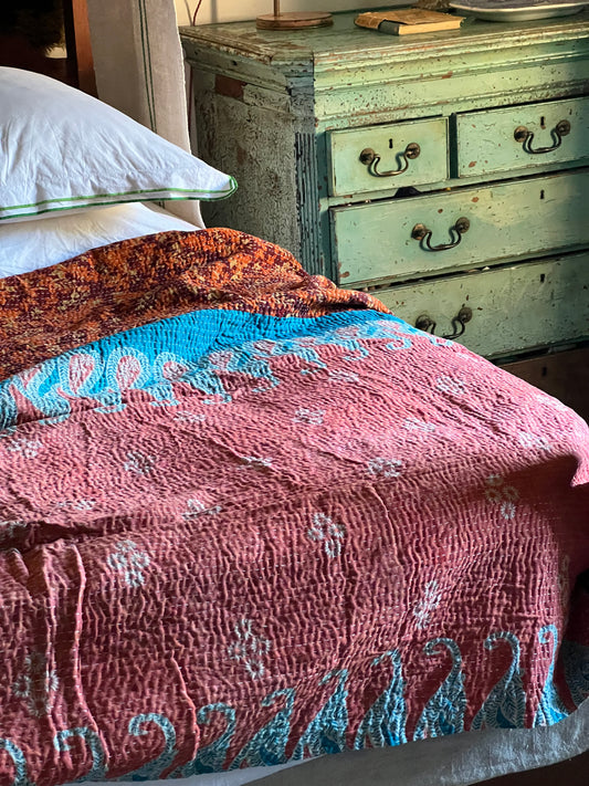 Kantha Quilt ~ Matilda