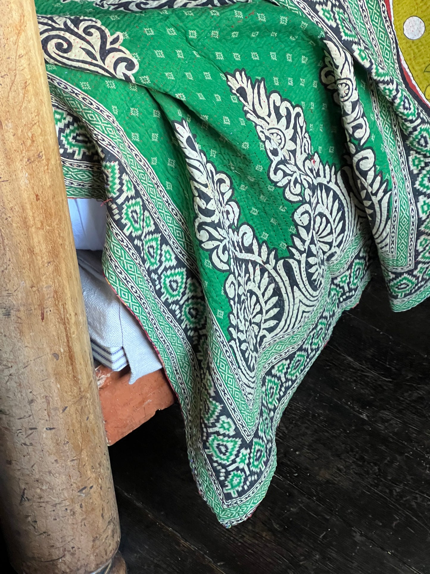 Kantha Quilt ~ Elsie