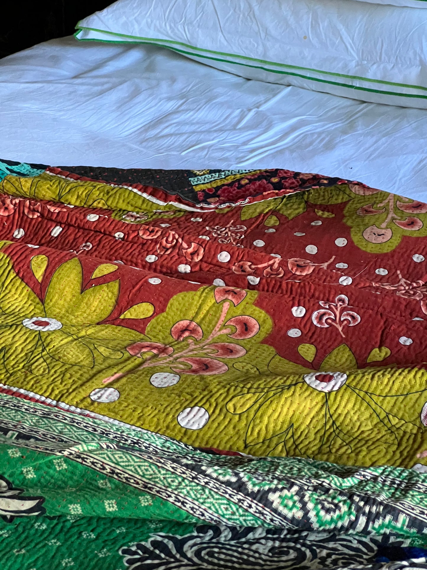 Kantha Quilt ~ Elsie