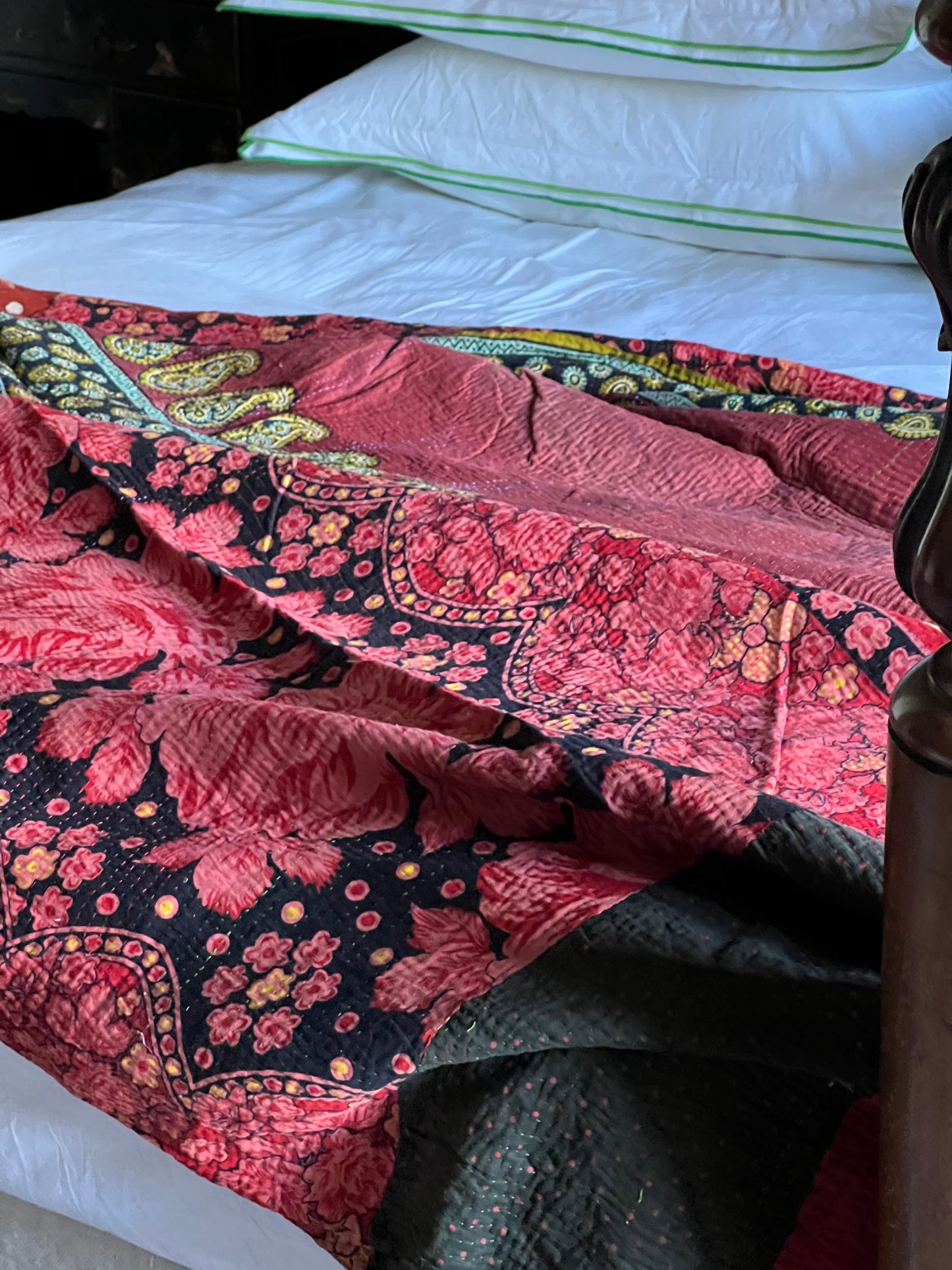 Kantha Quilt ~ Elsie