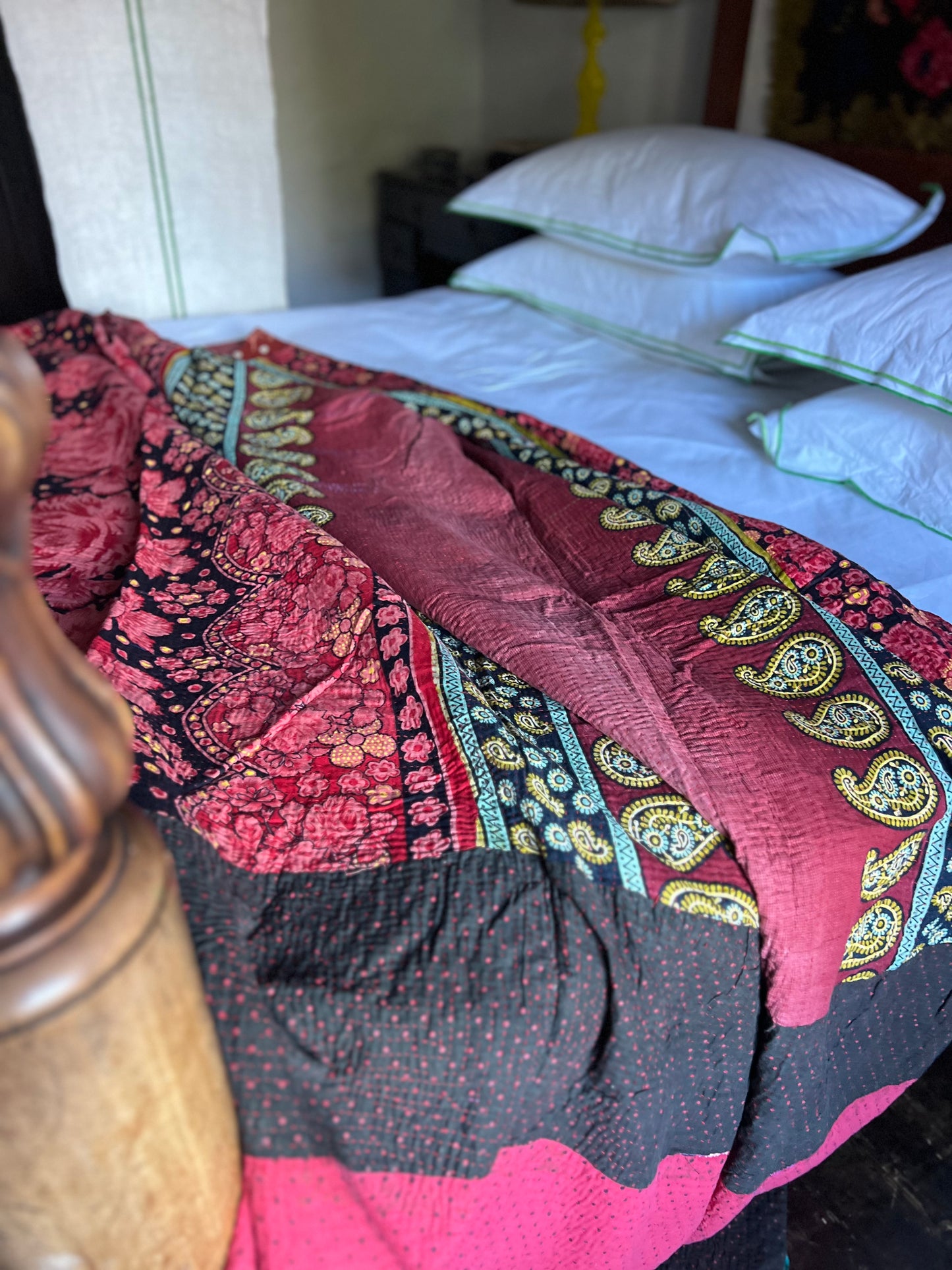 Kantha Quilt ~ Elsie