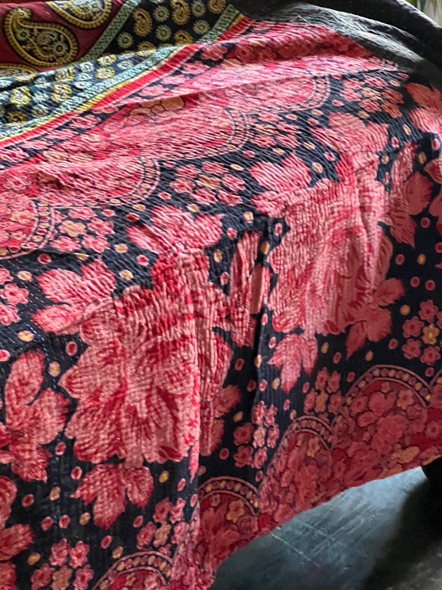 Kantha Quilt ~ Elsie