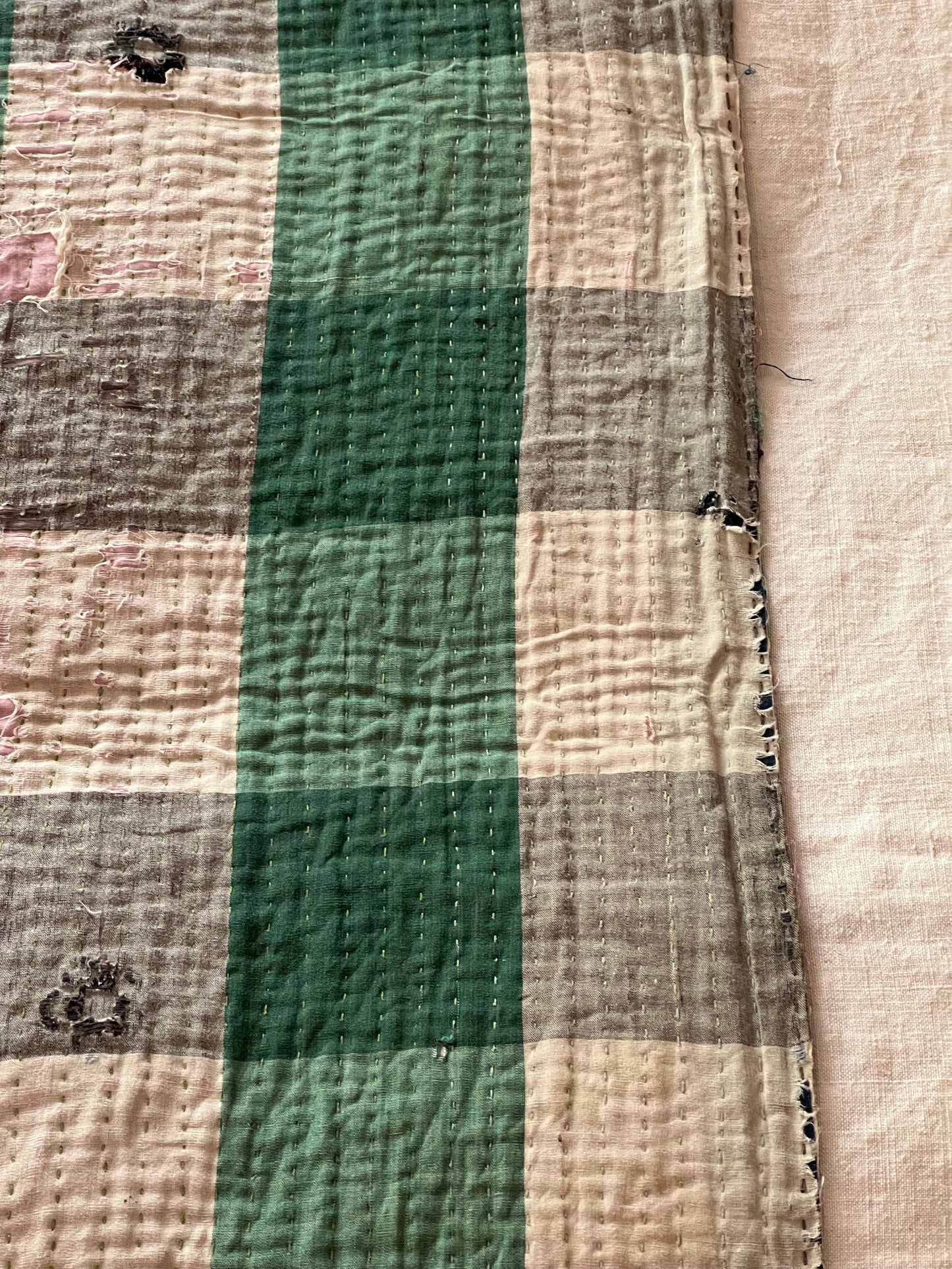 Kantha Quilt ~ Alice