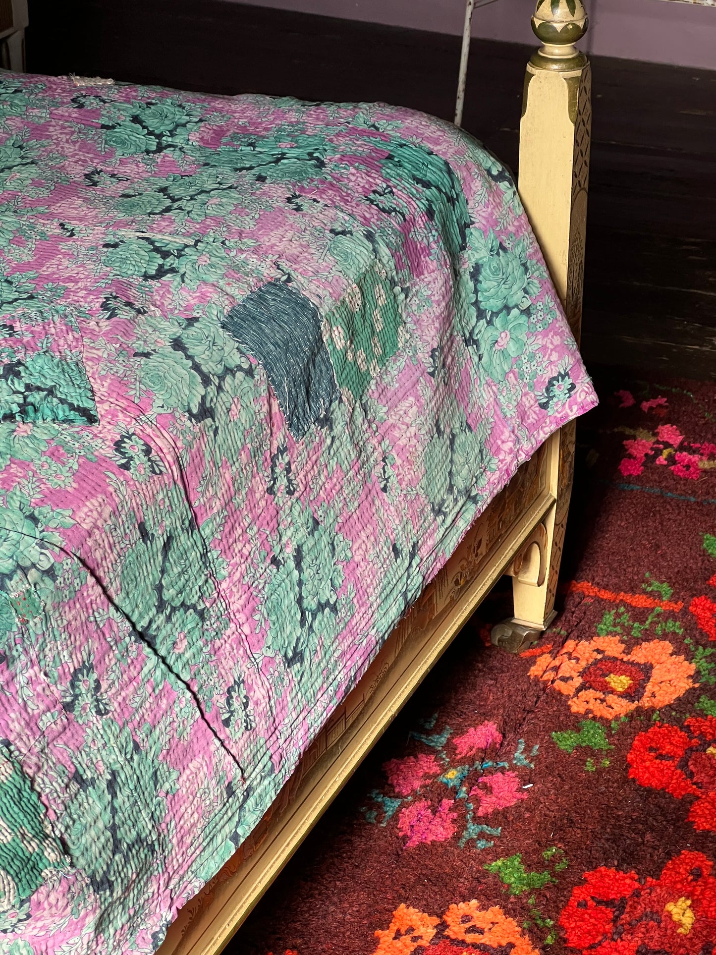 Kantha Quilt ~ Alice