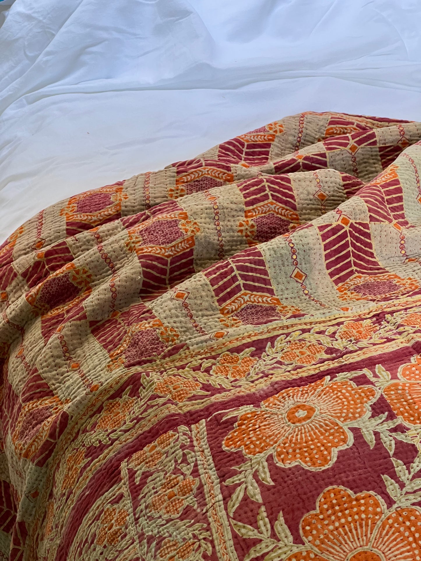 Kantha Quilt ~ Dolores