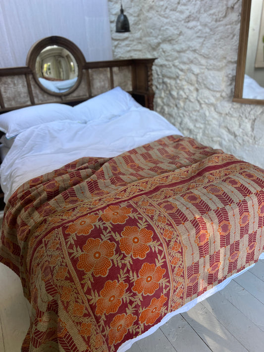 Kantha Quilt ~ Dolores