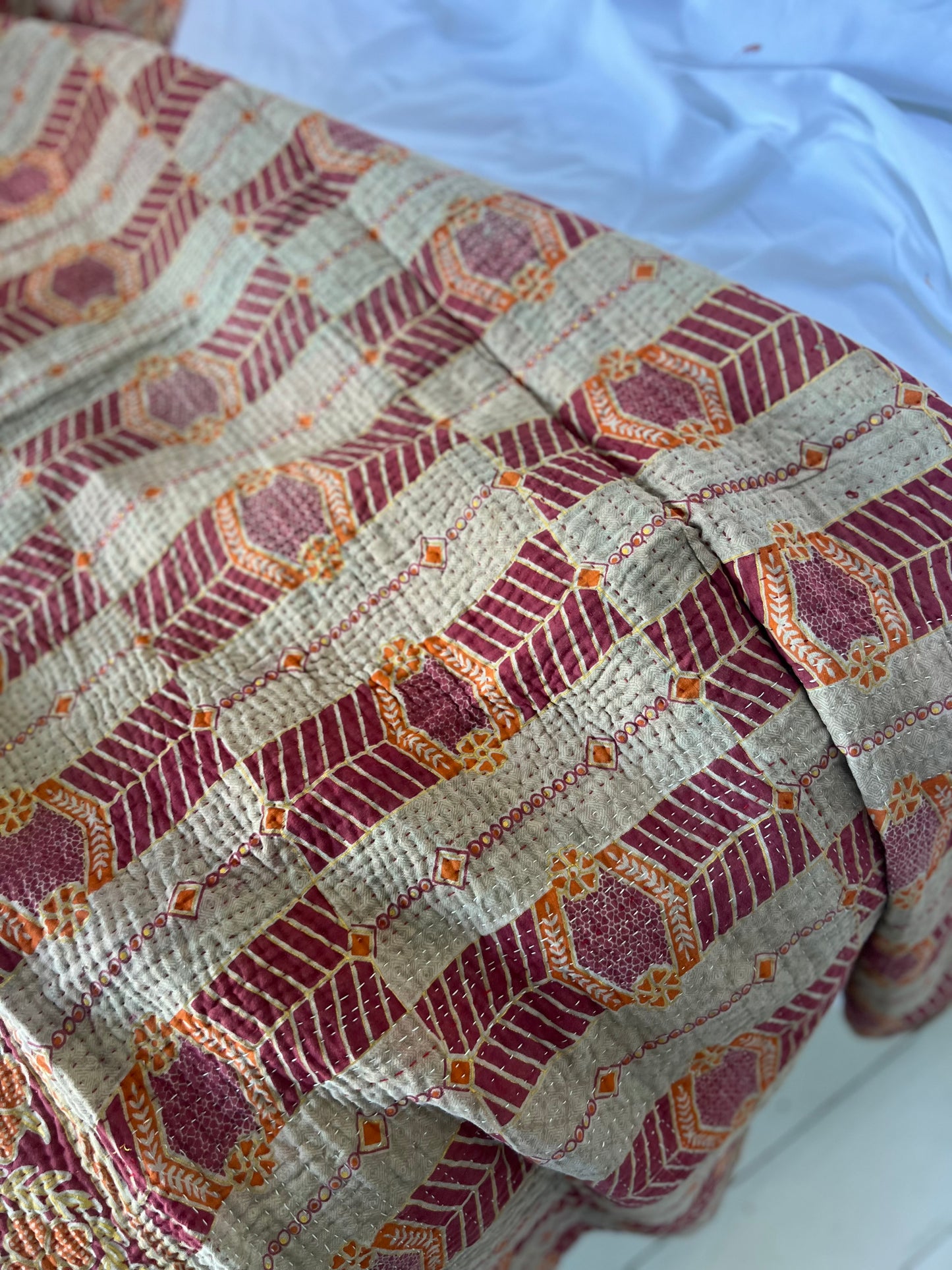 Kantha Quilt ~ Dolores