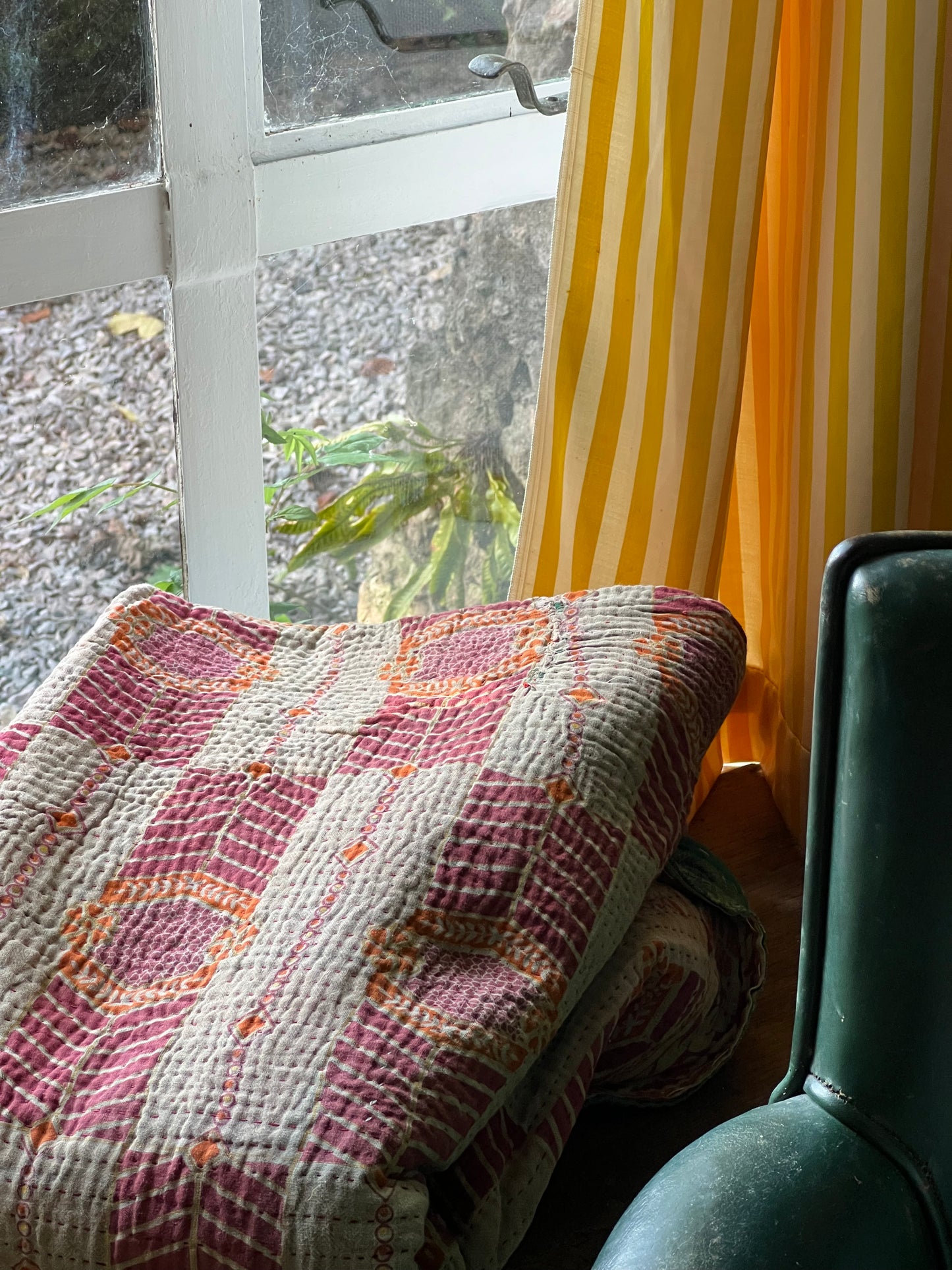 Kantha Quilt ~ Dolores