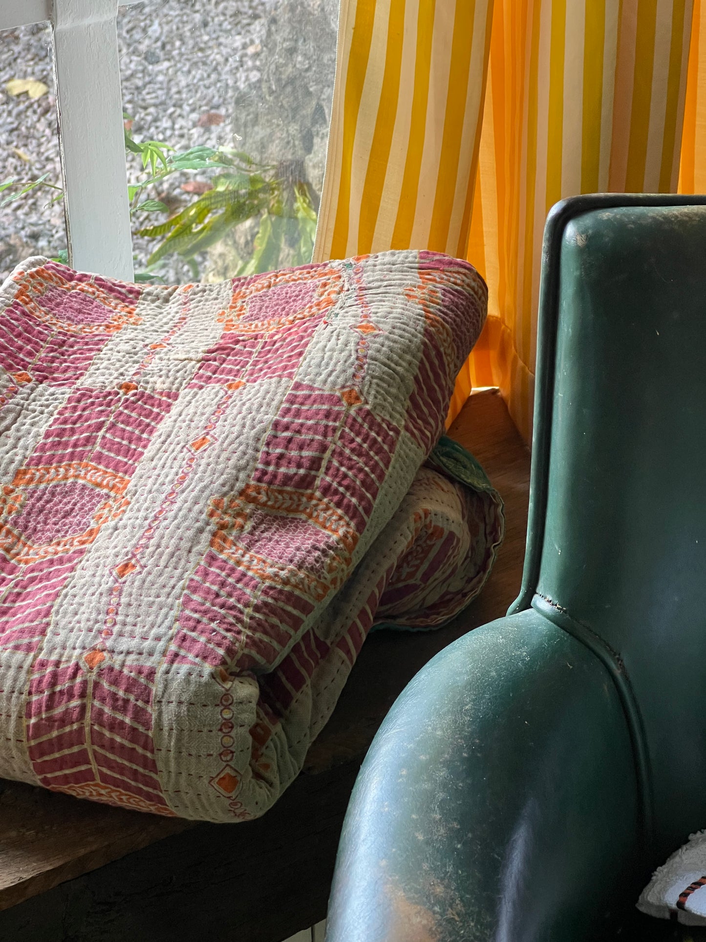 Kantha Quilt ~ Dolores