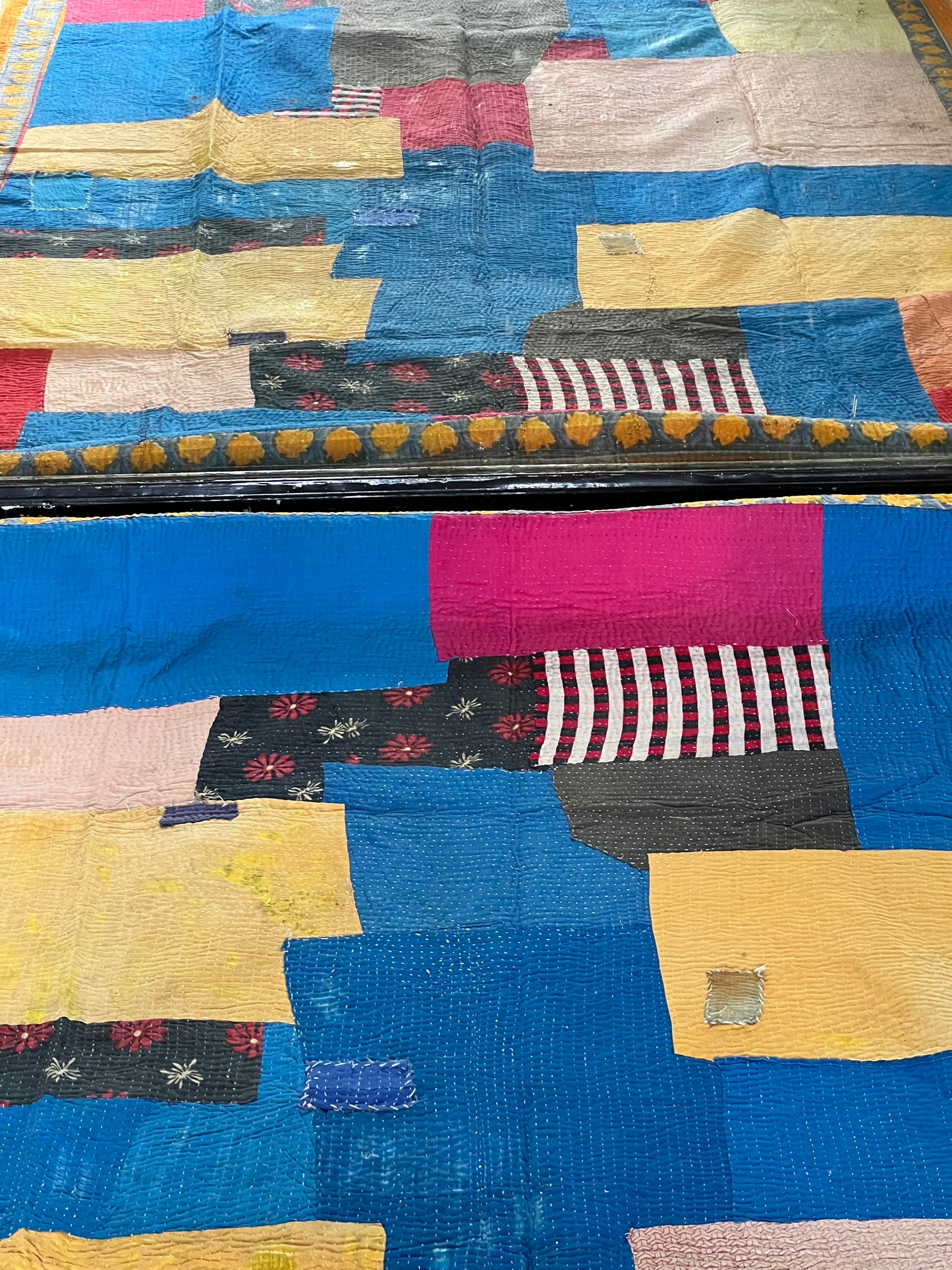 Kantha Quilt ~ Calista