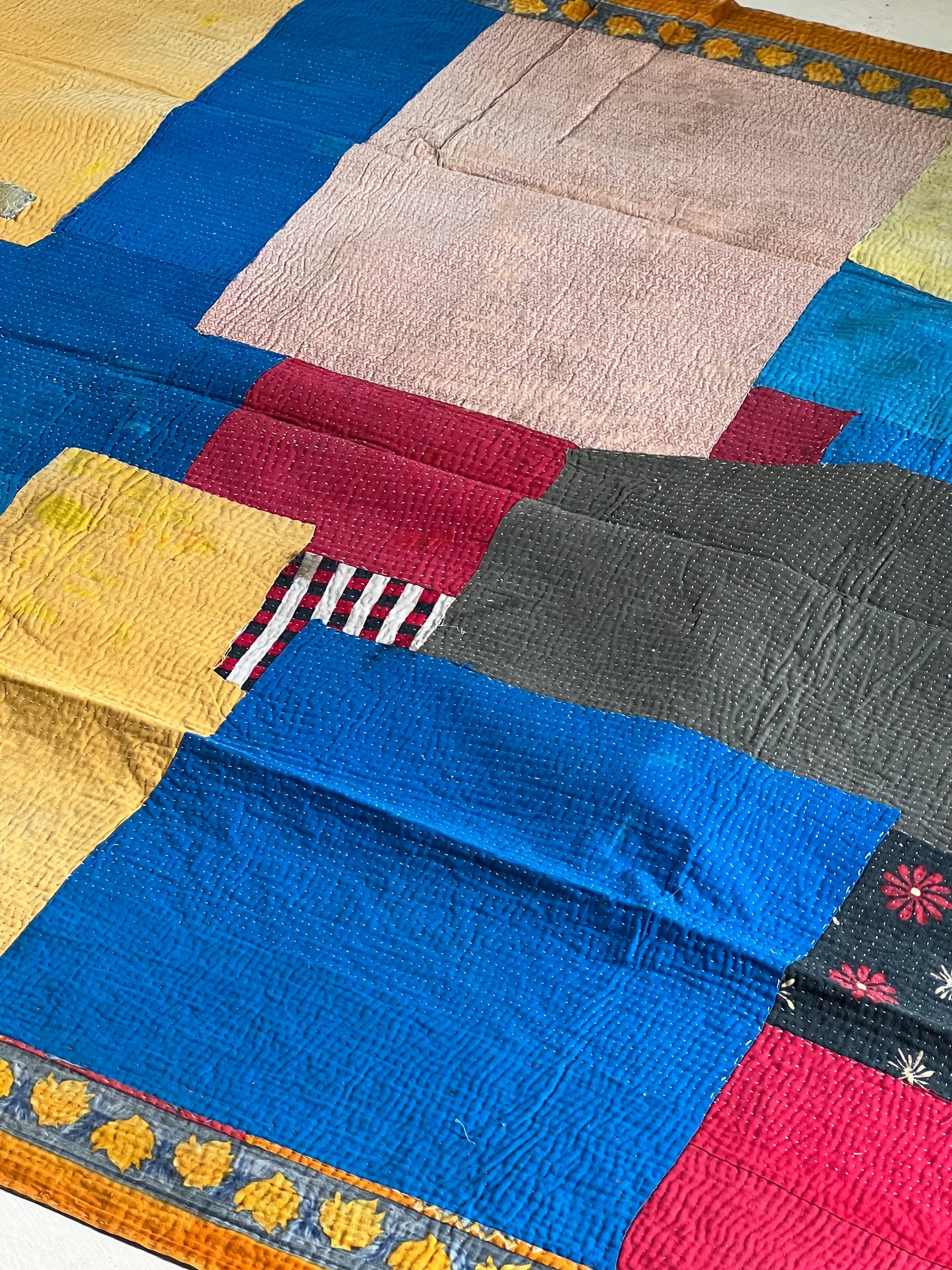 Kantha Quilt ~ Calista