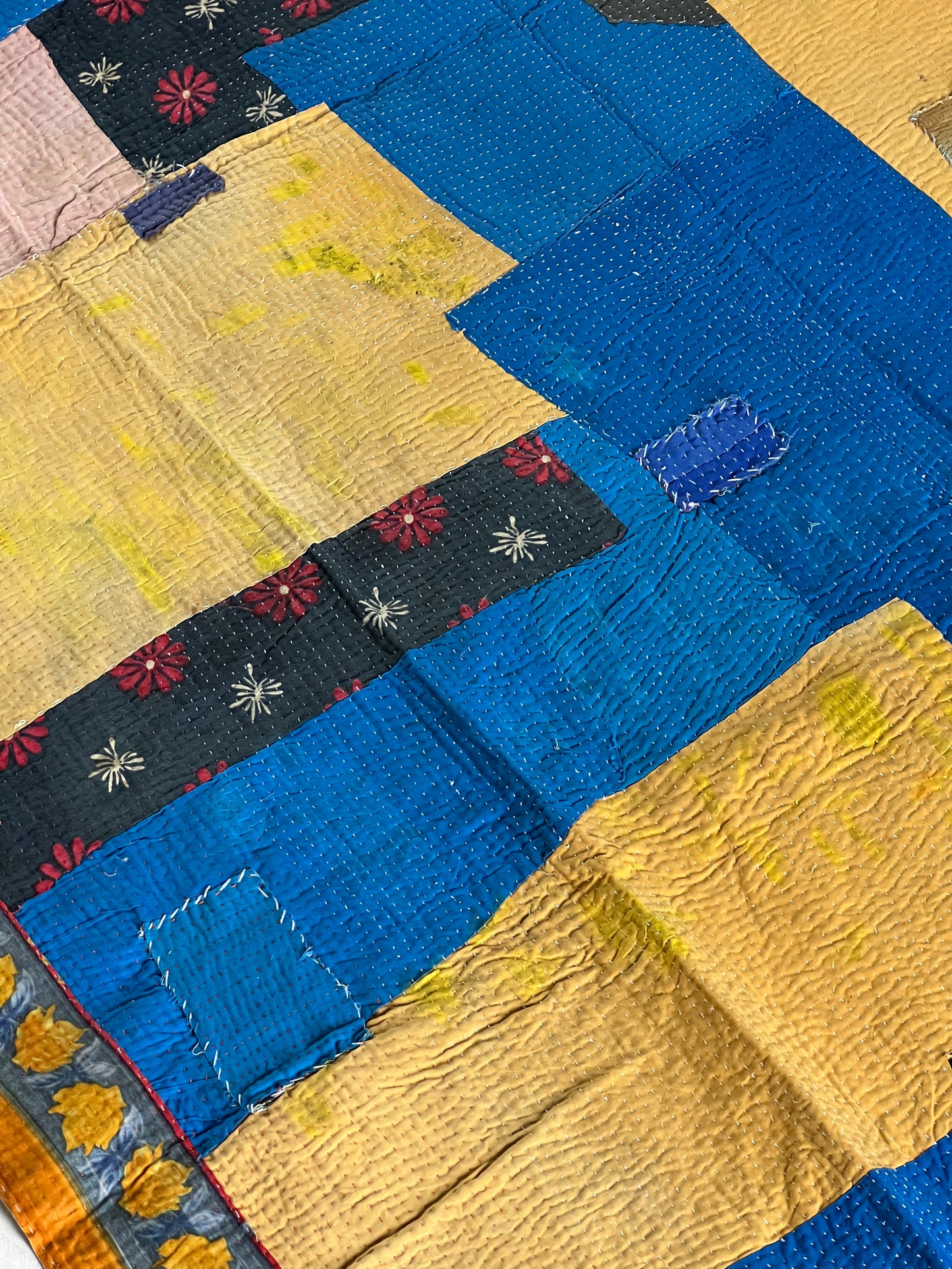 Kantha Quilt ~ Calista