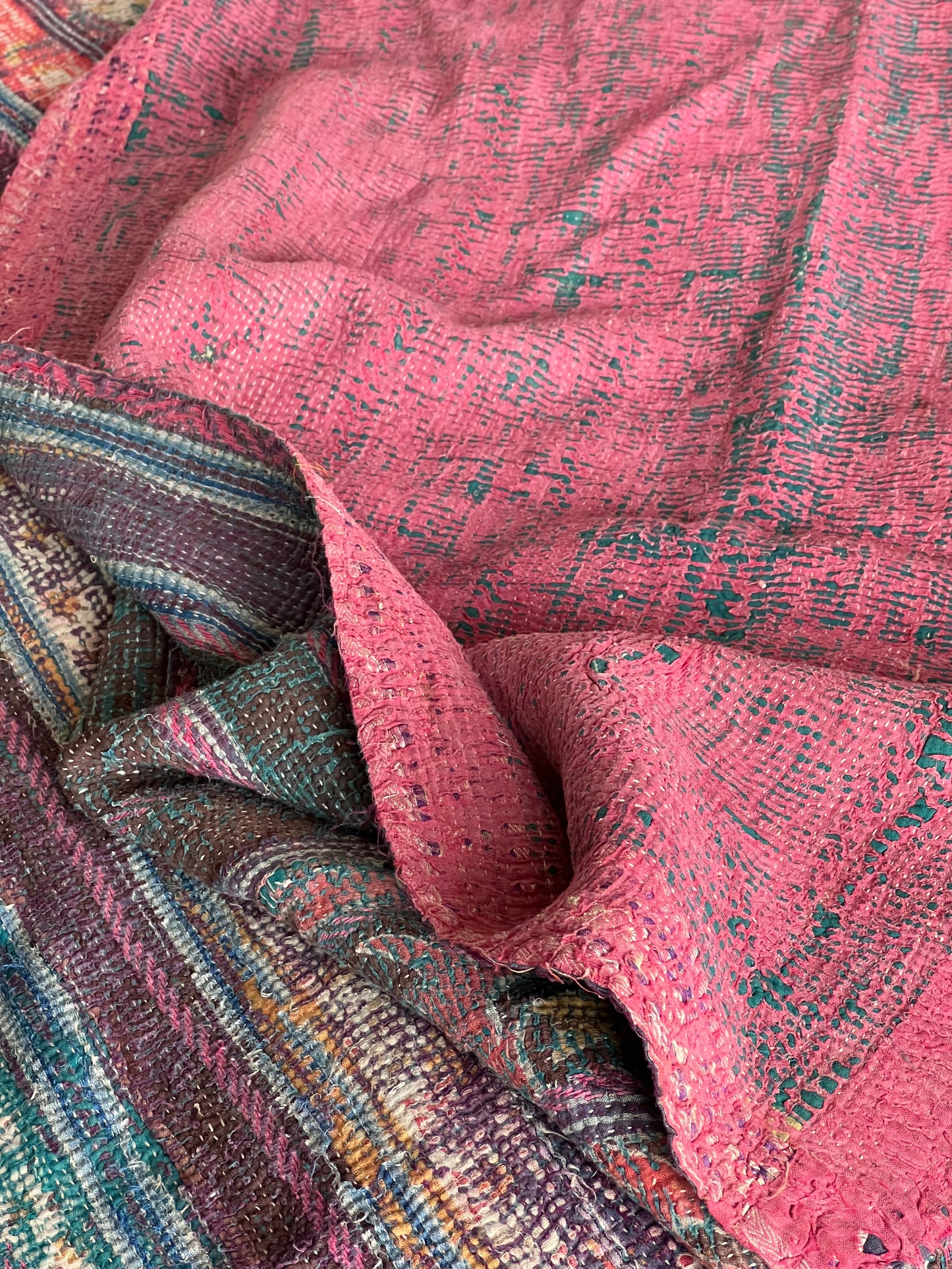 Kantha Quilt ~ Ethel