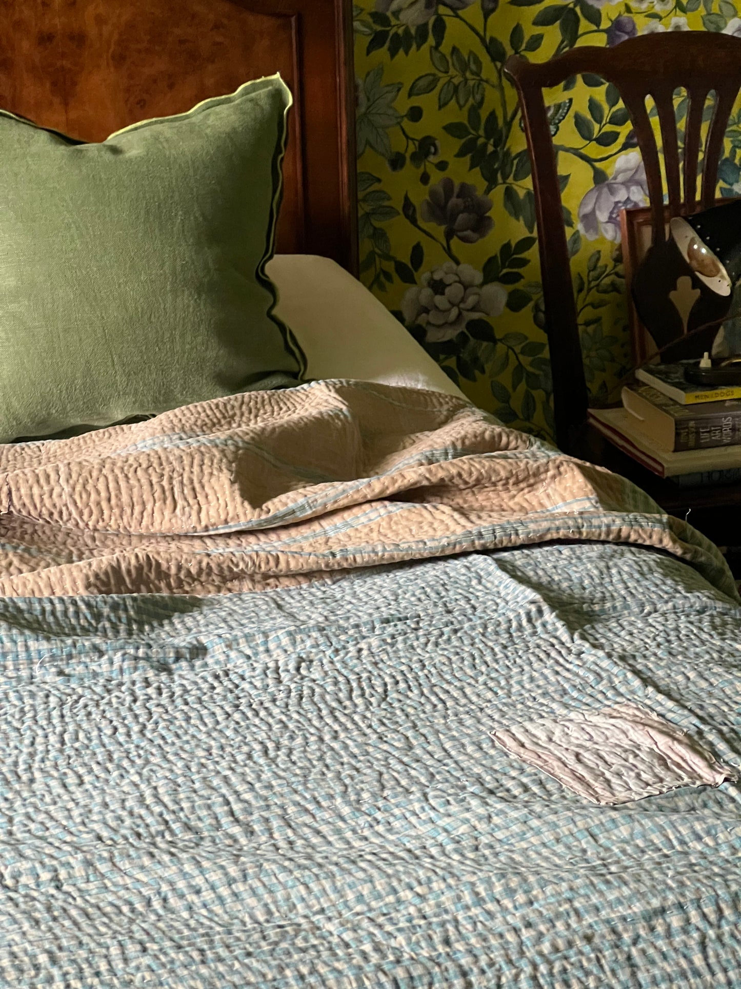 Kantha Quilt ~ Celeste