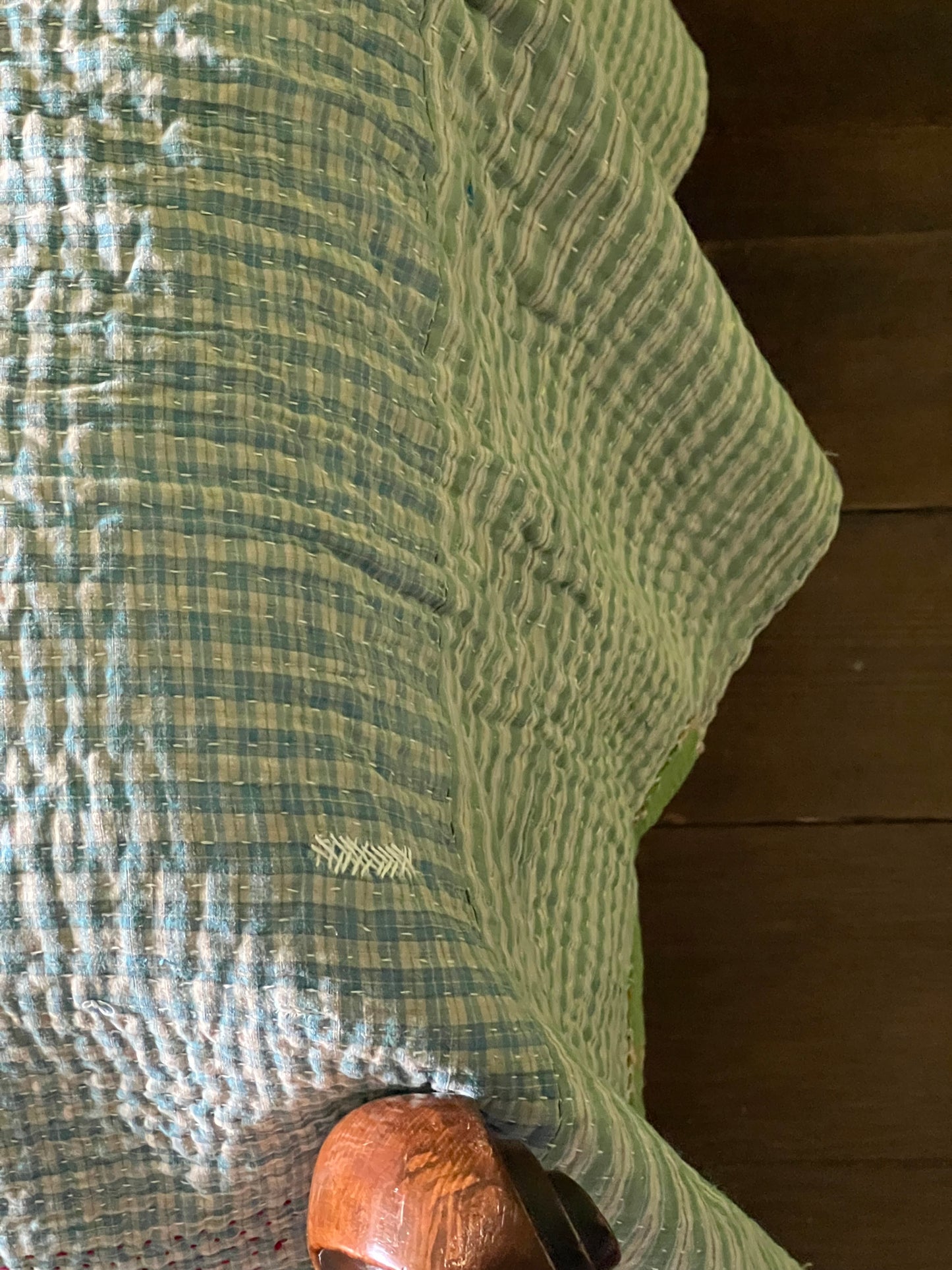 Kantha Quilt ~ Celeste