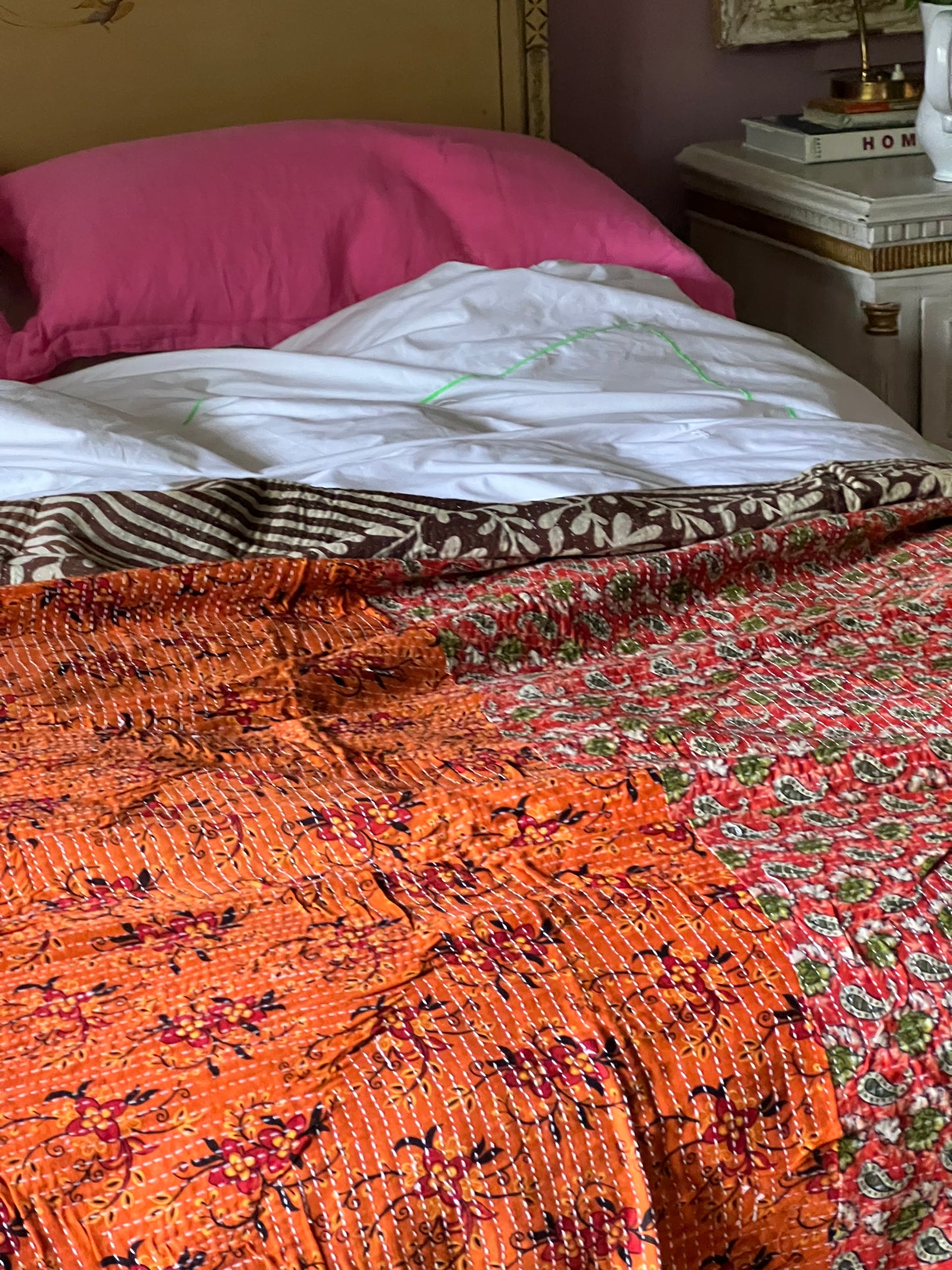 Kantha Quilt ~ Tuscany