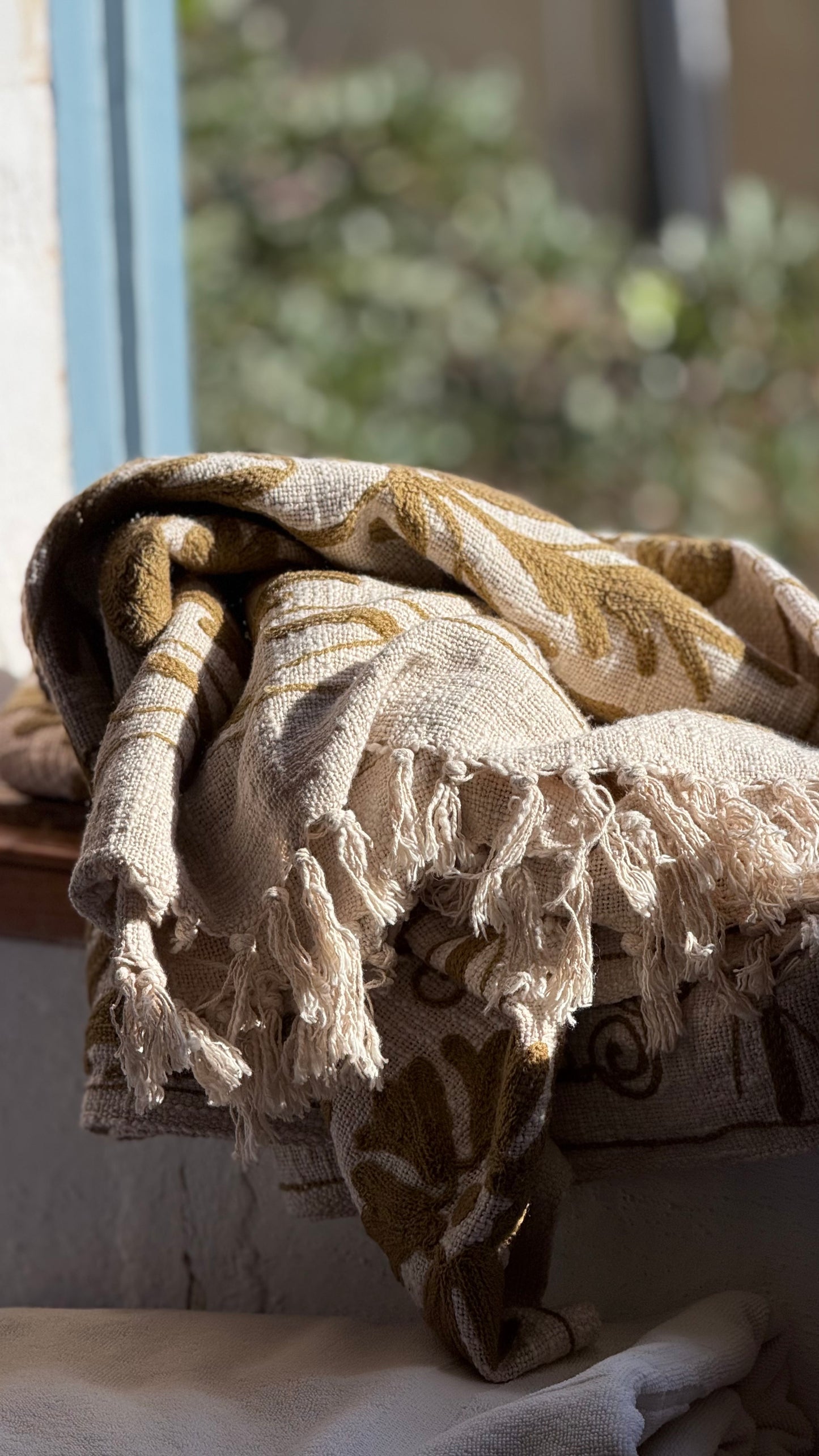 SUZANI Earth Collection ~ SUZANI Throw