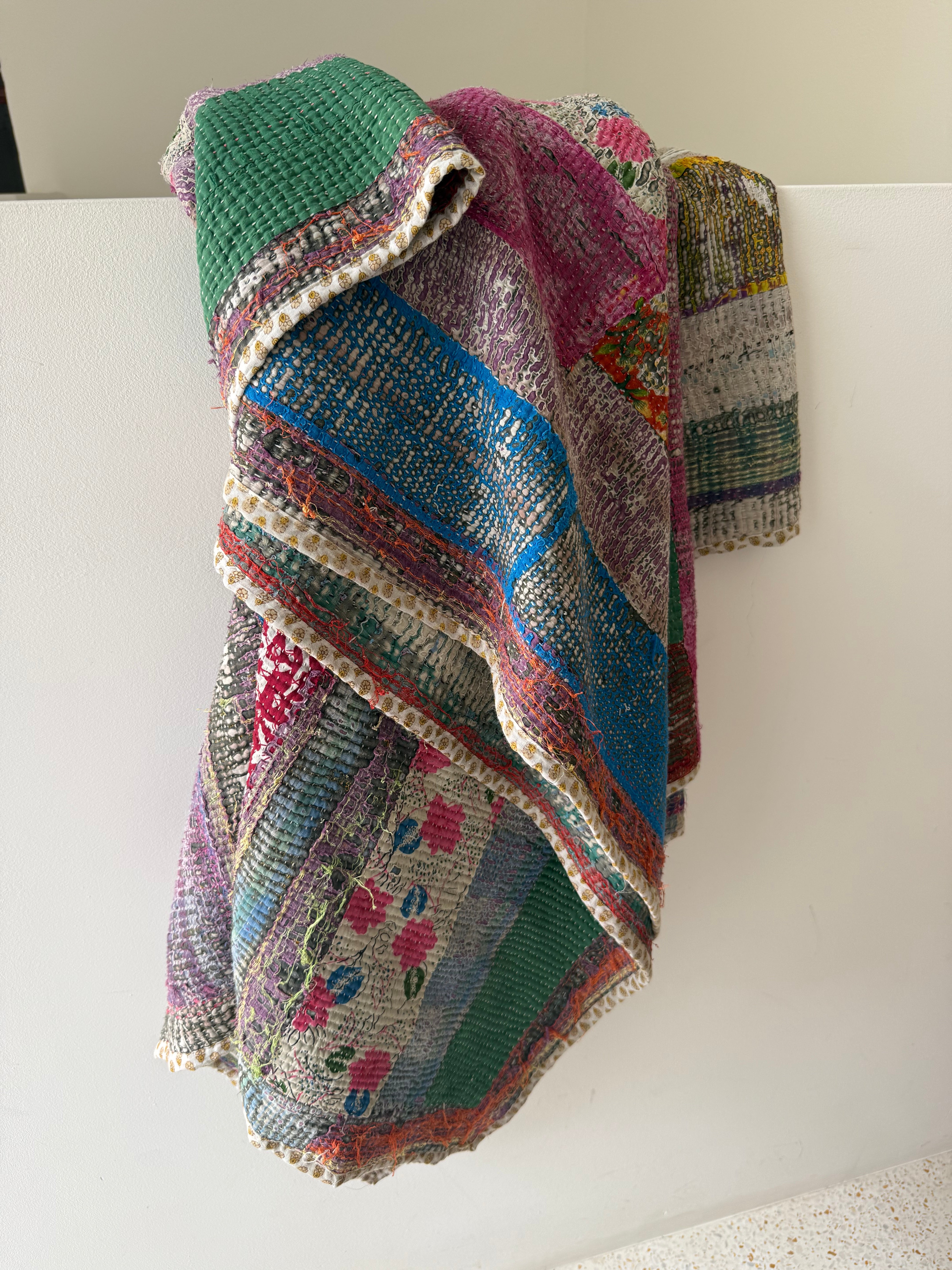Kantha Quilt 2609