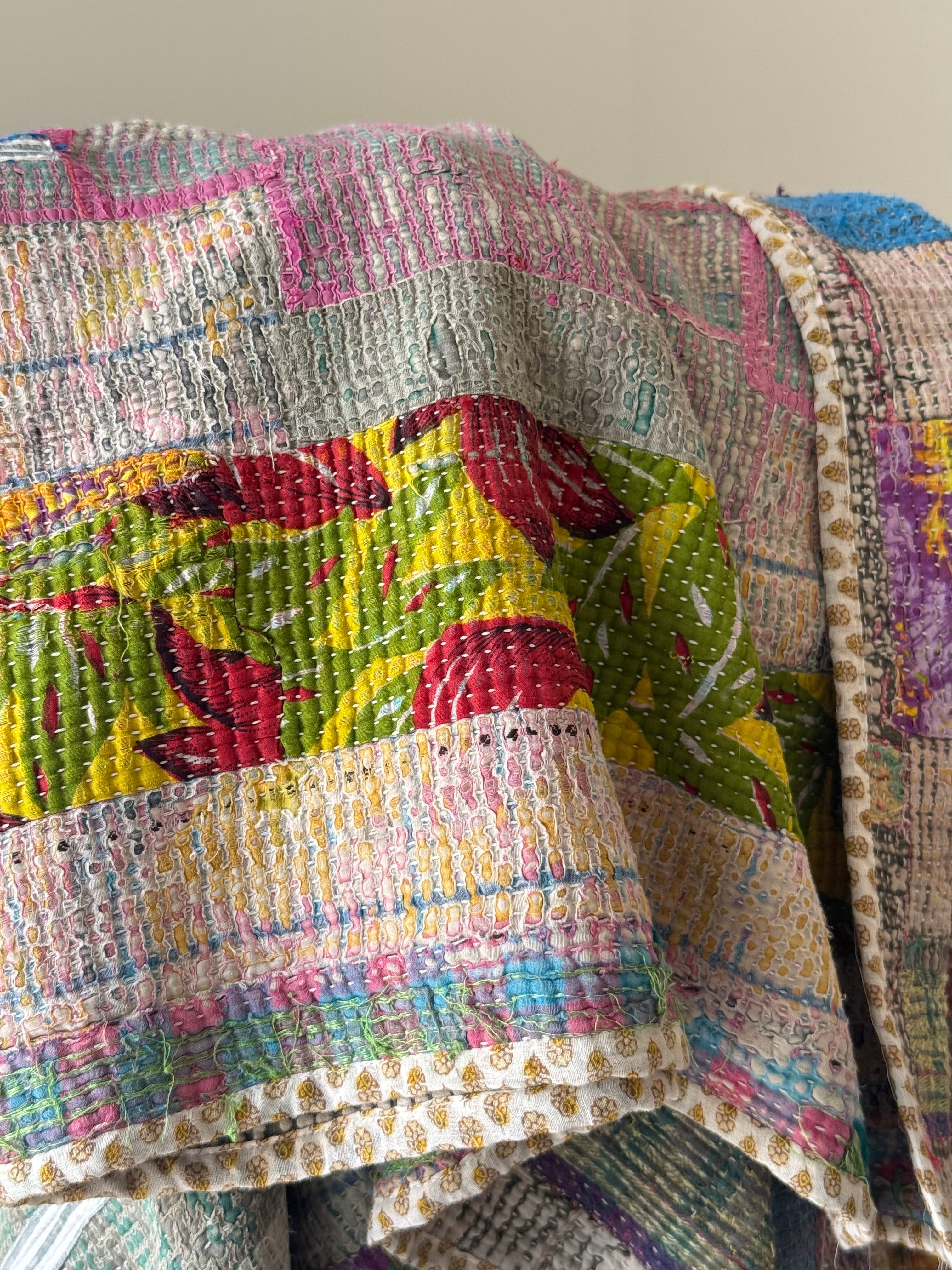 Kantha Quilt 2609