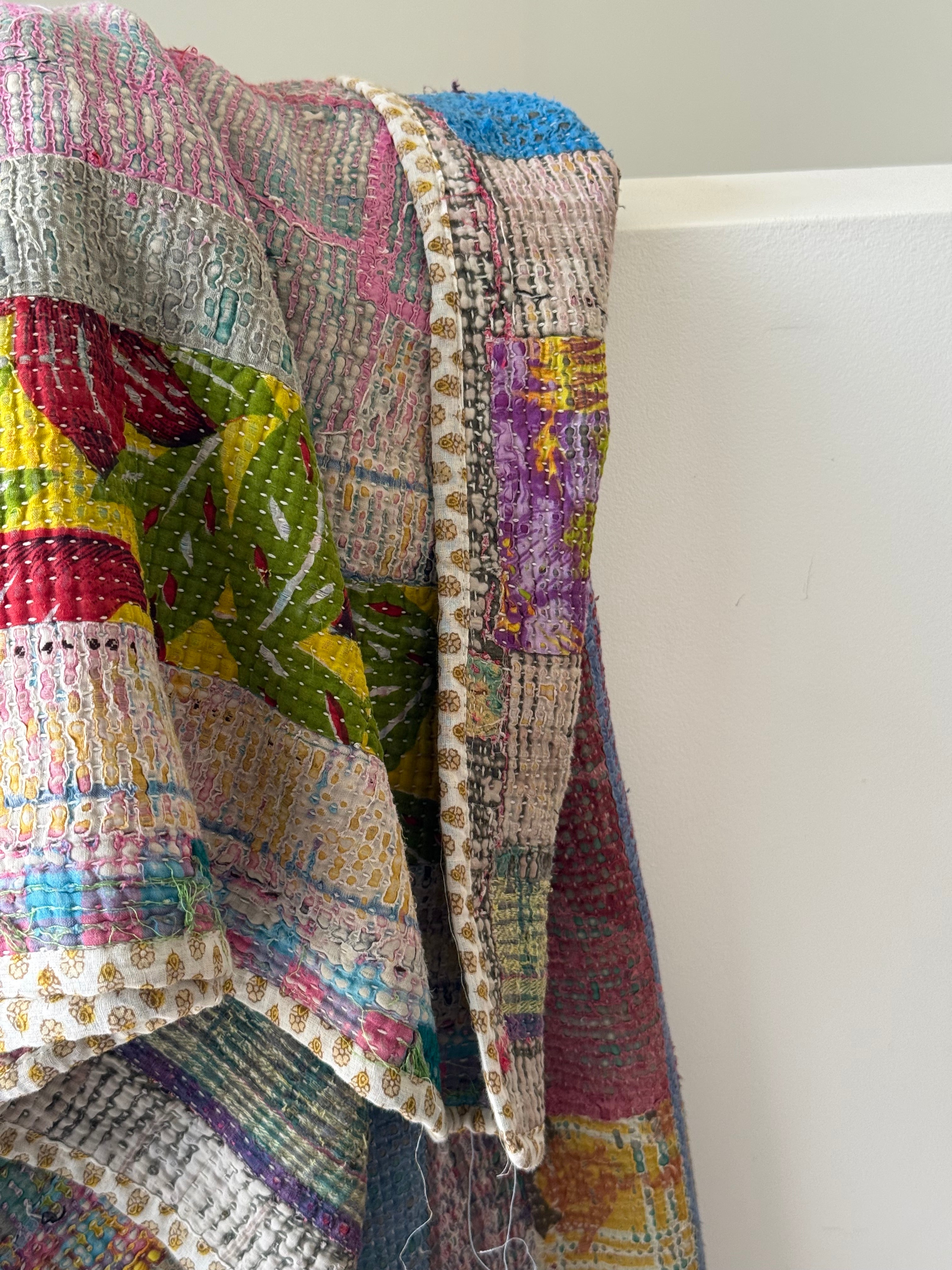 Kantha Quilt 2609