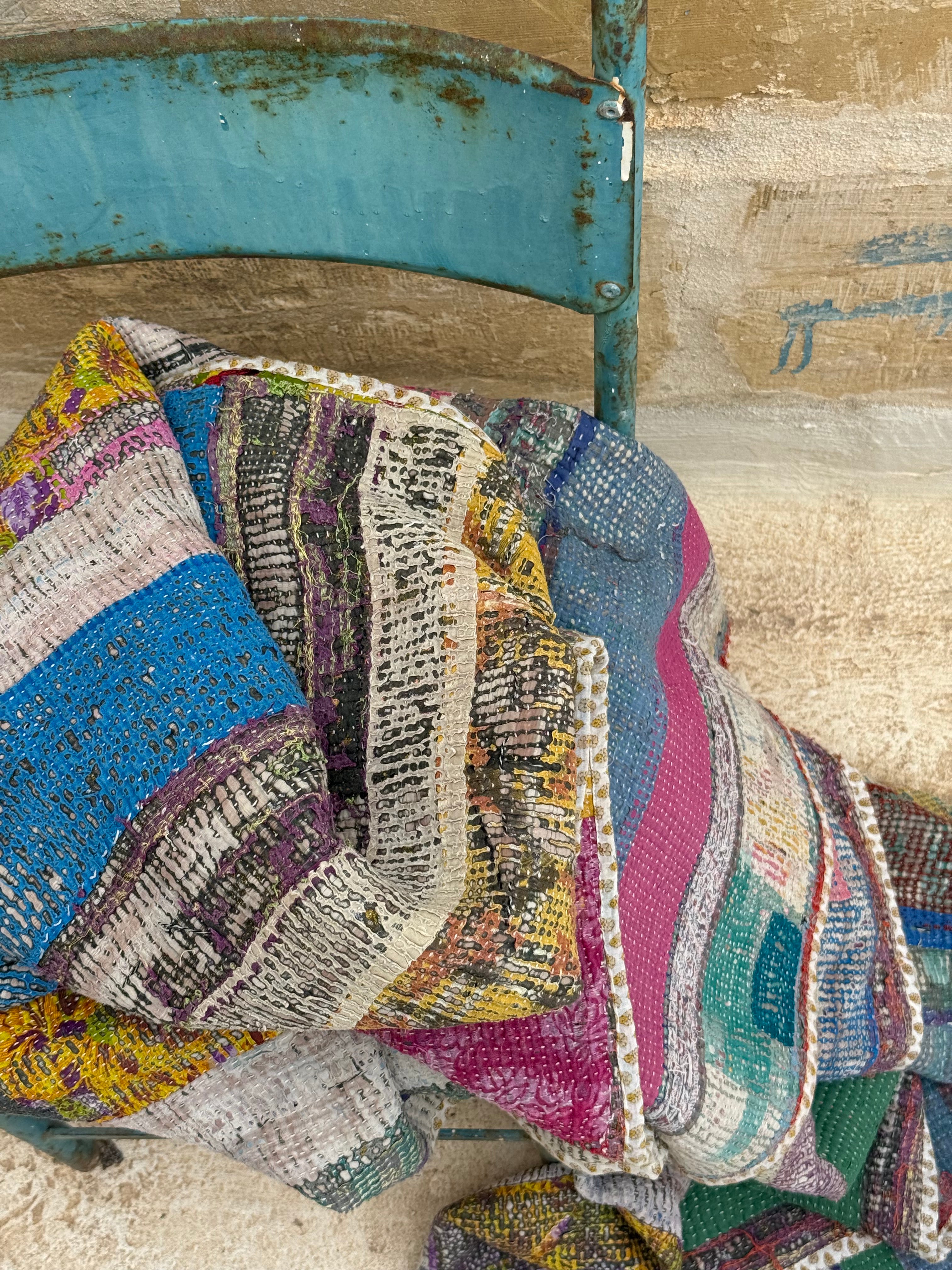 Kantha Quilt 2609