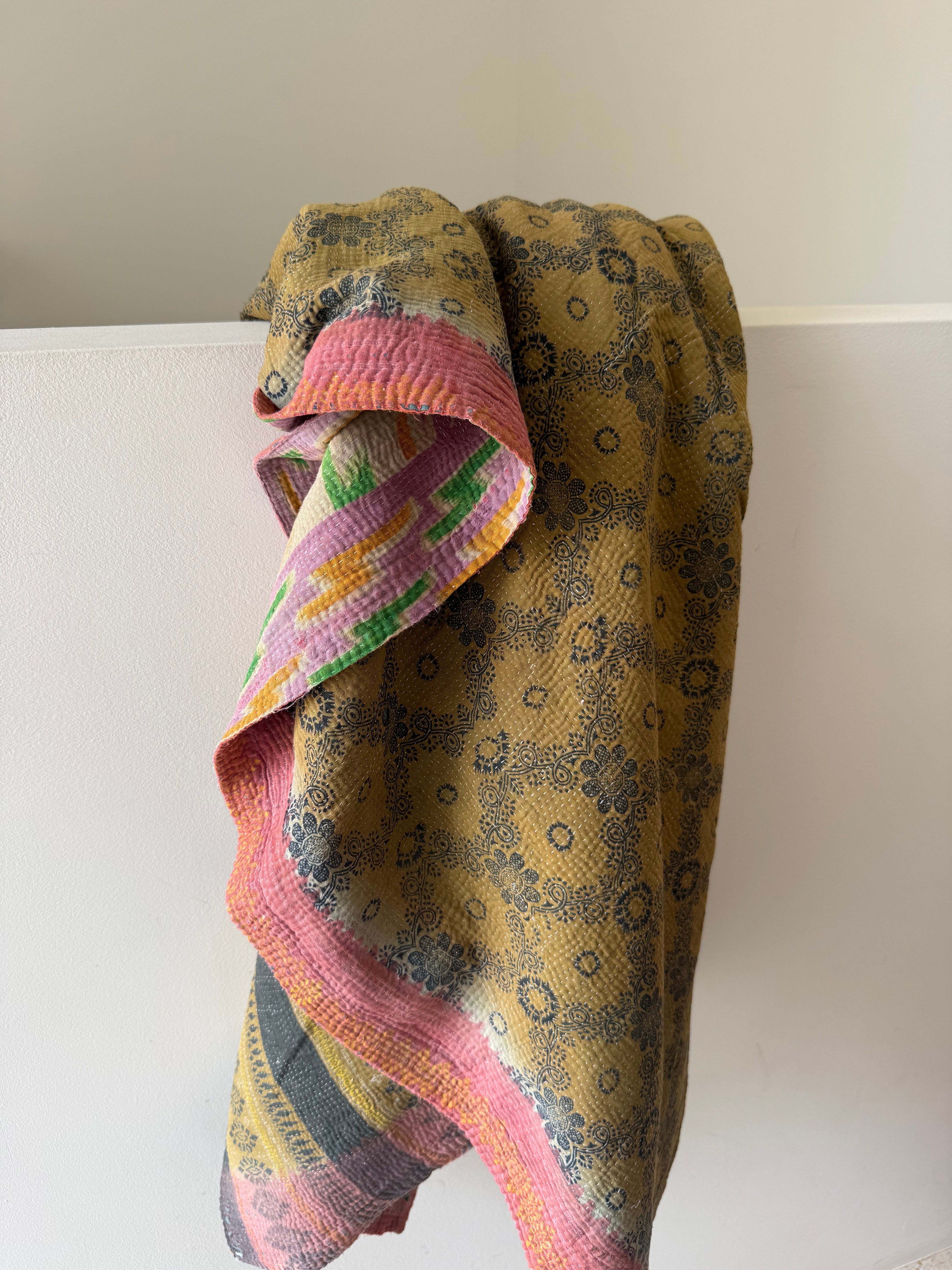 Kantha Quilt ~ 2607