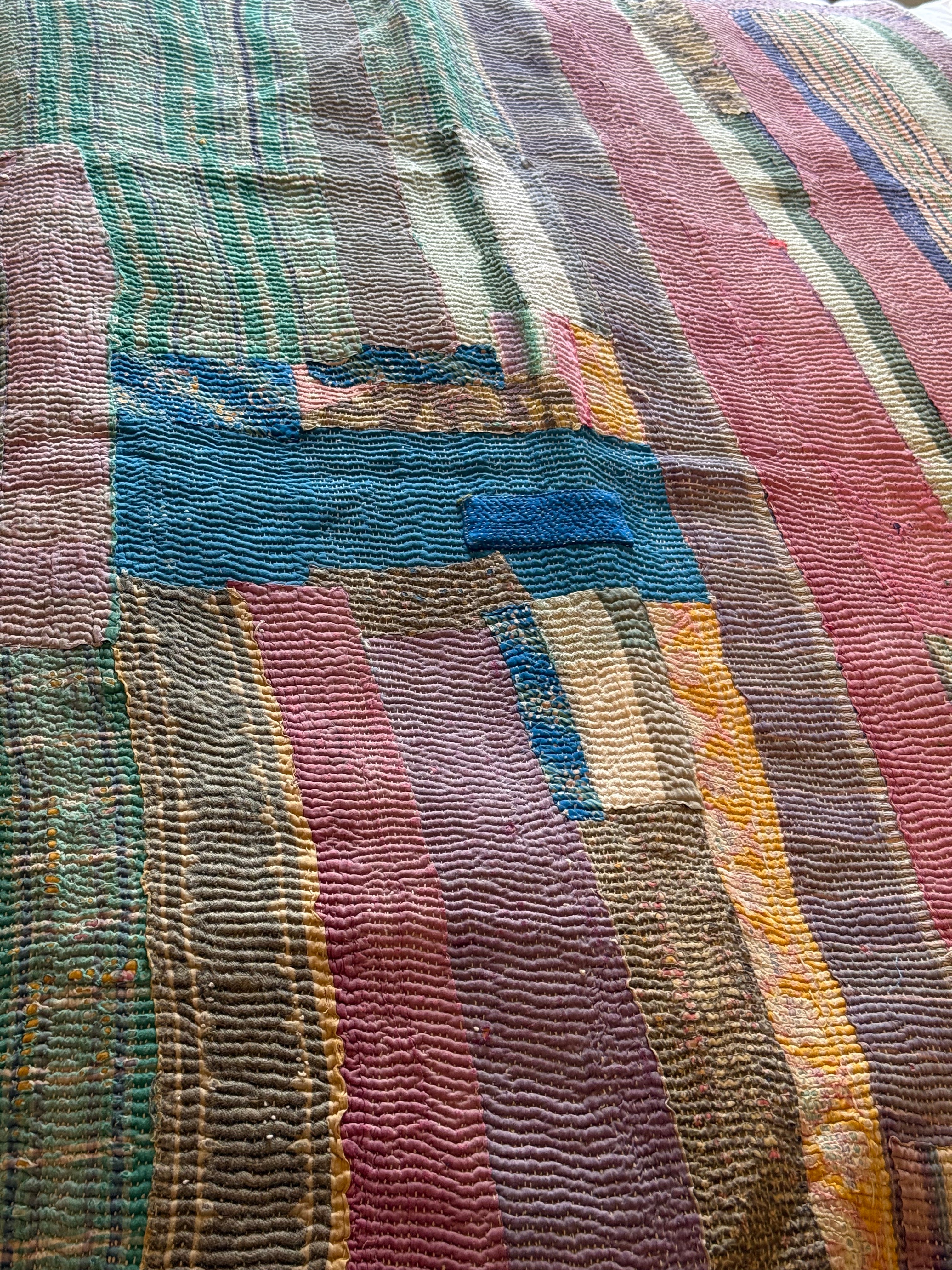 Kantha Quilt 2605