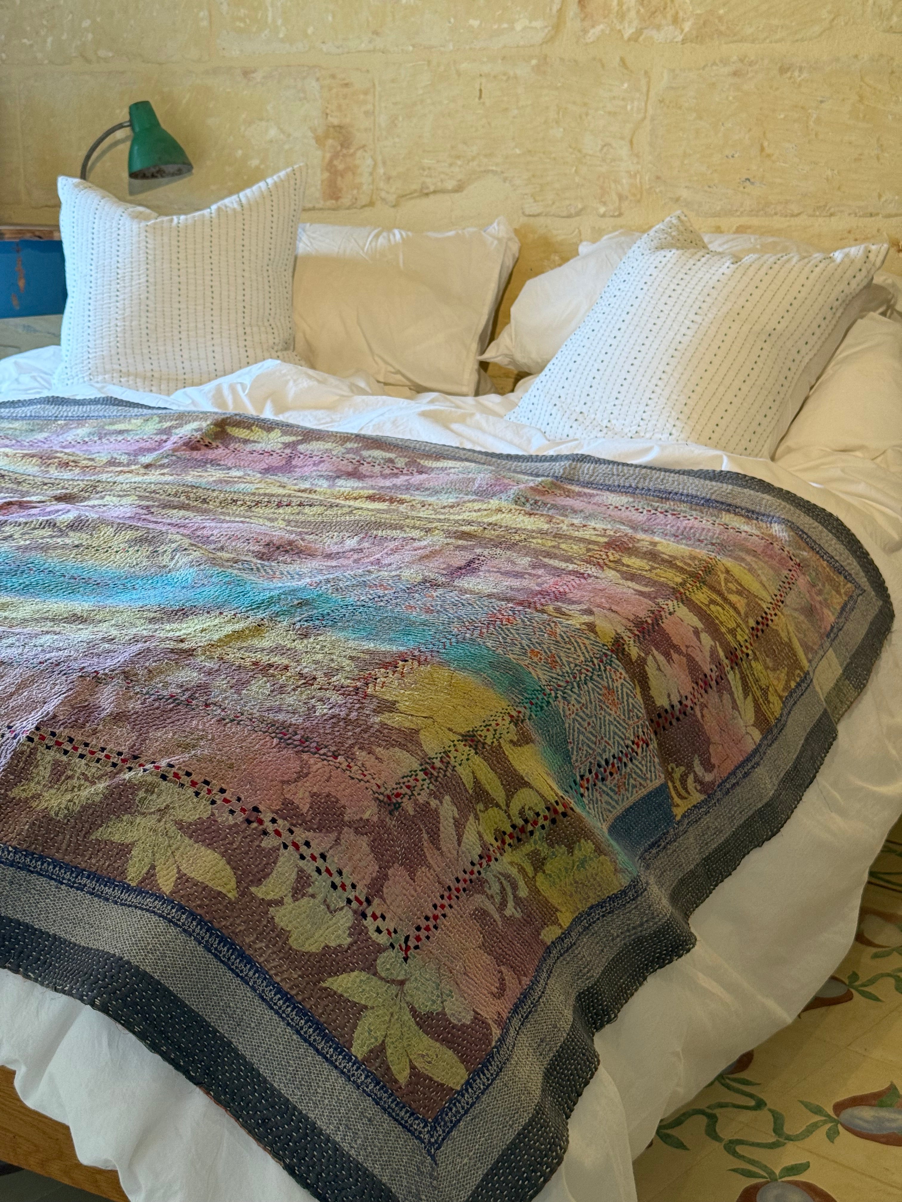 Kantha Quilt 2602