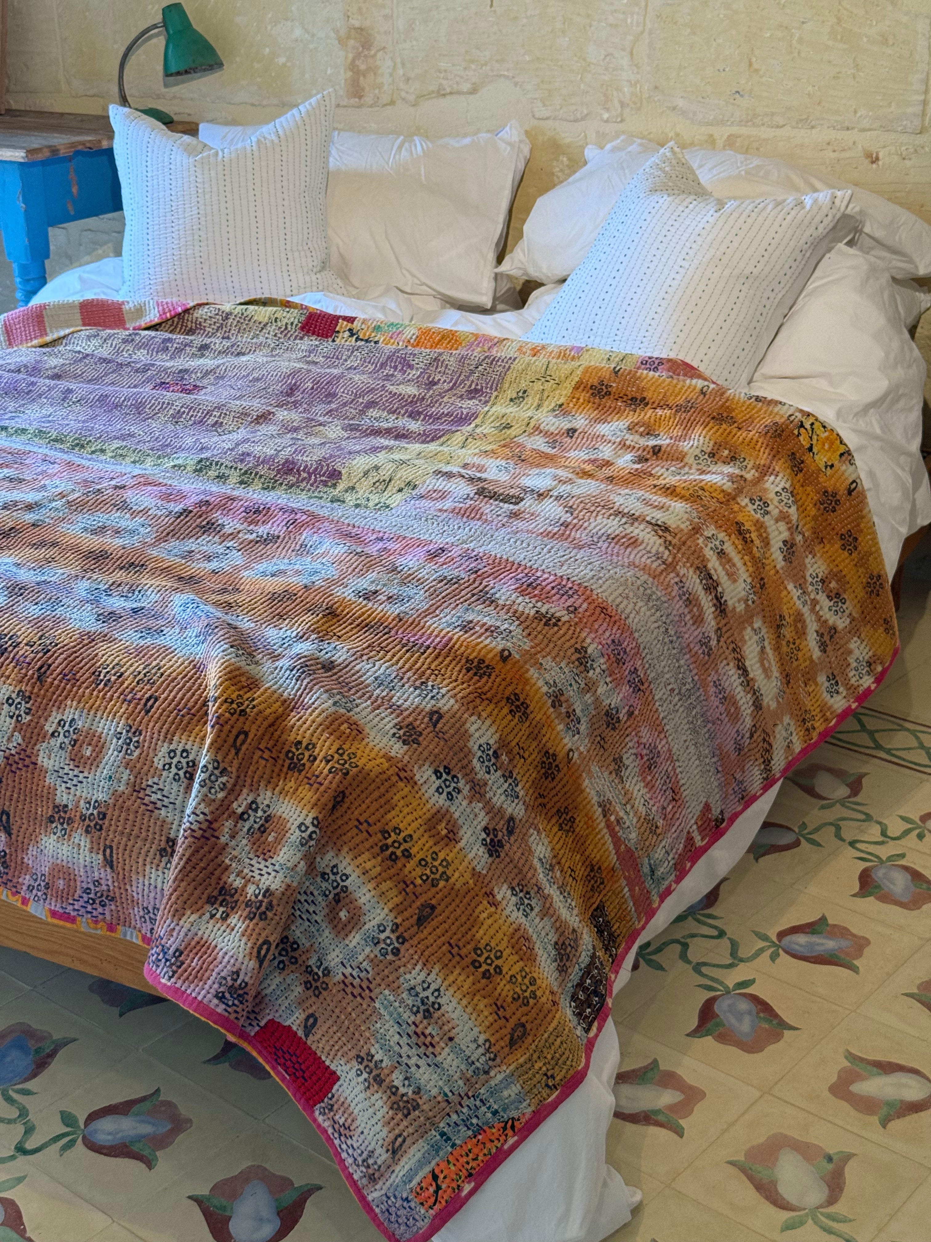 Kantha Quilt 2604