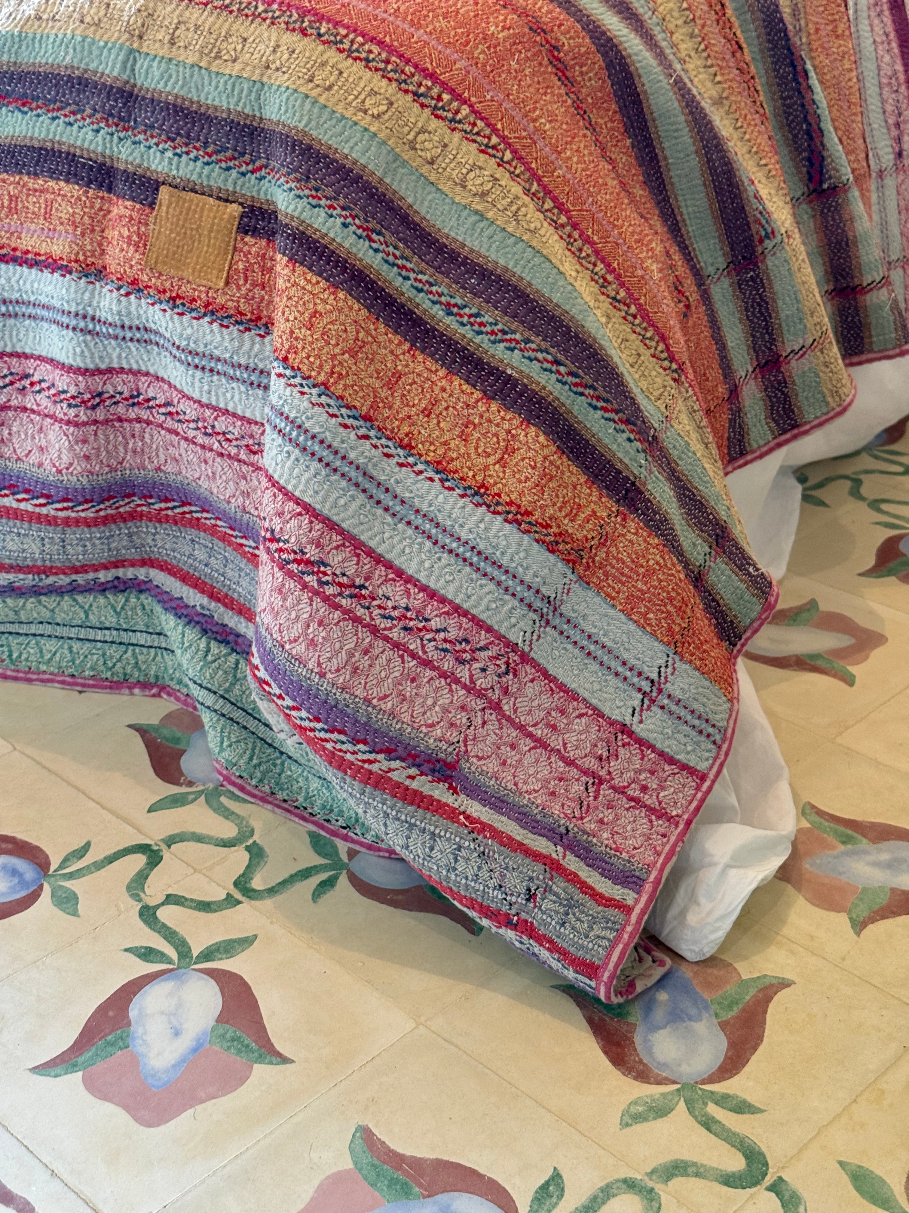 Kantha Quilt ~ 2601