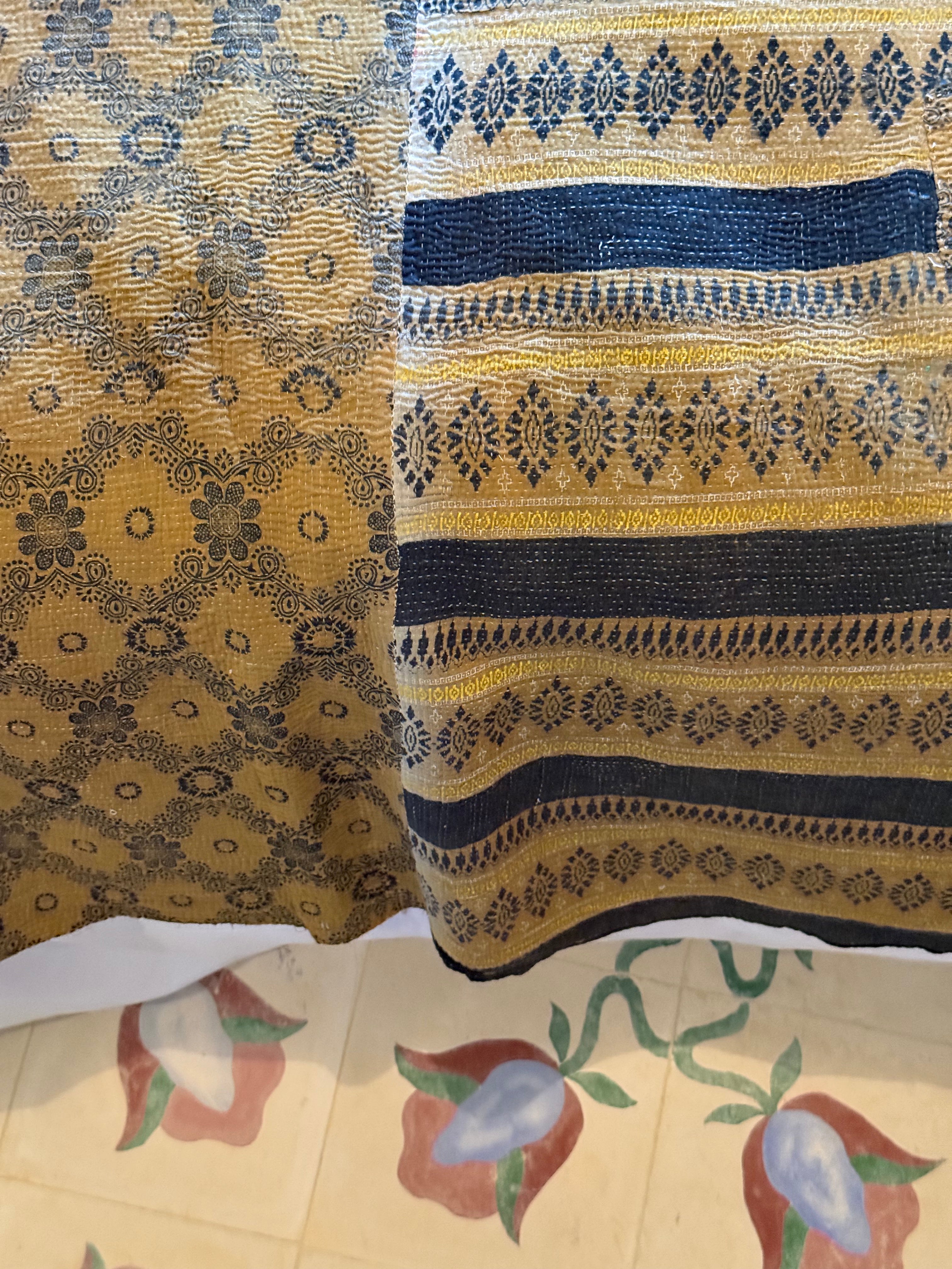 Kantha Quilt ~ 2607