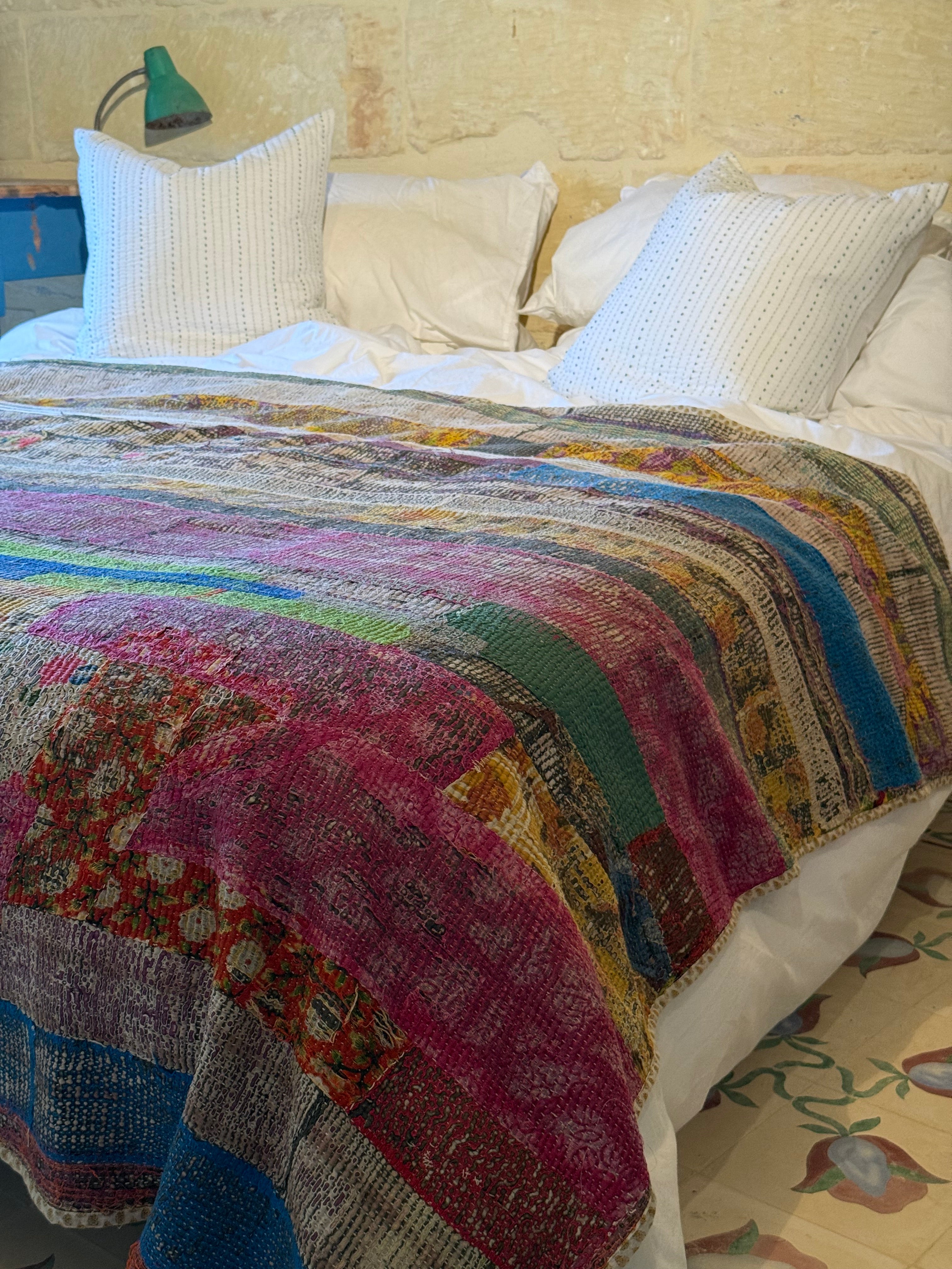 Kantha Quilt 2609