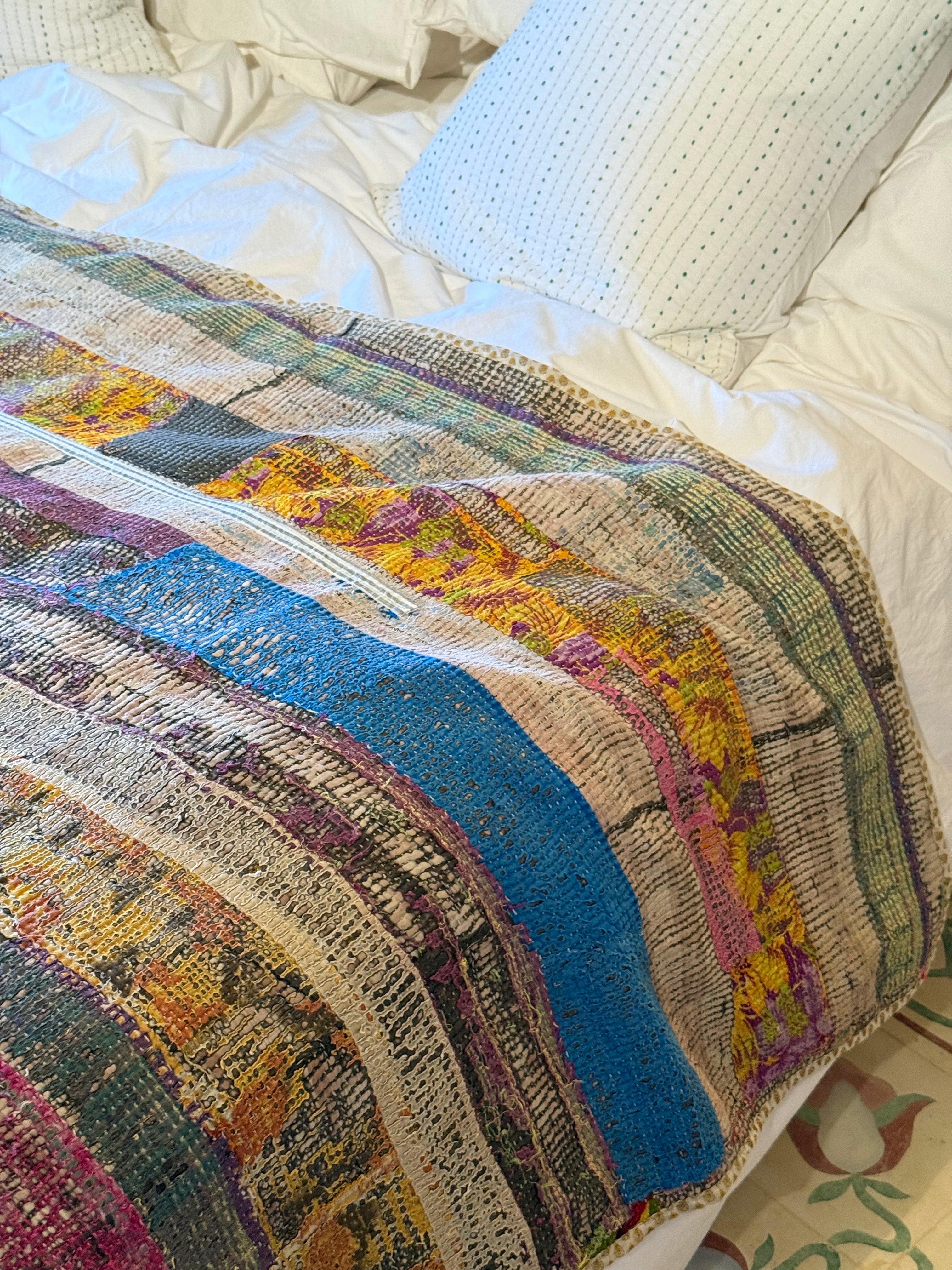 Kantha Quilt 2609