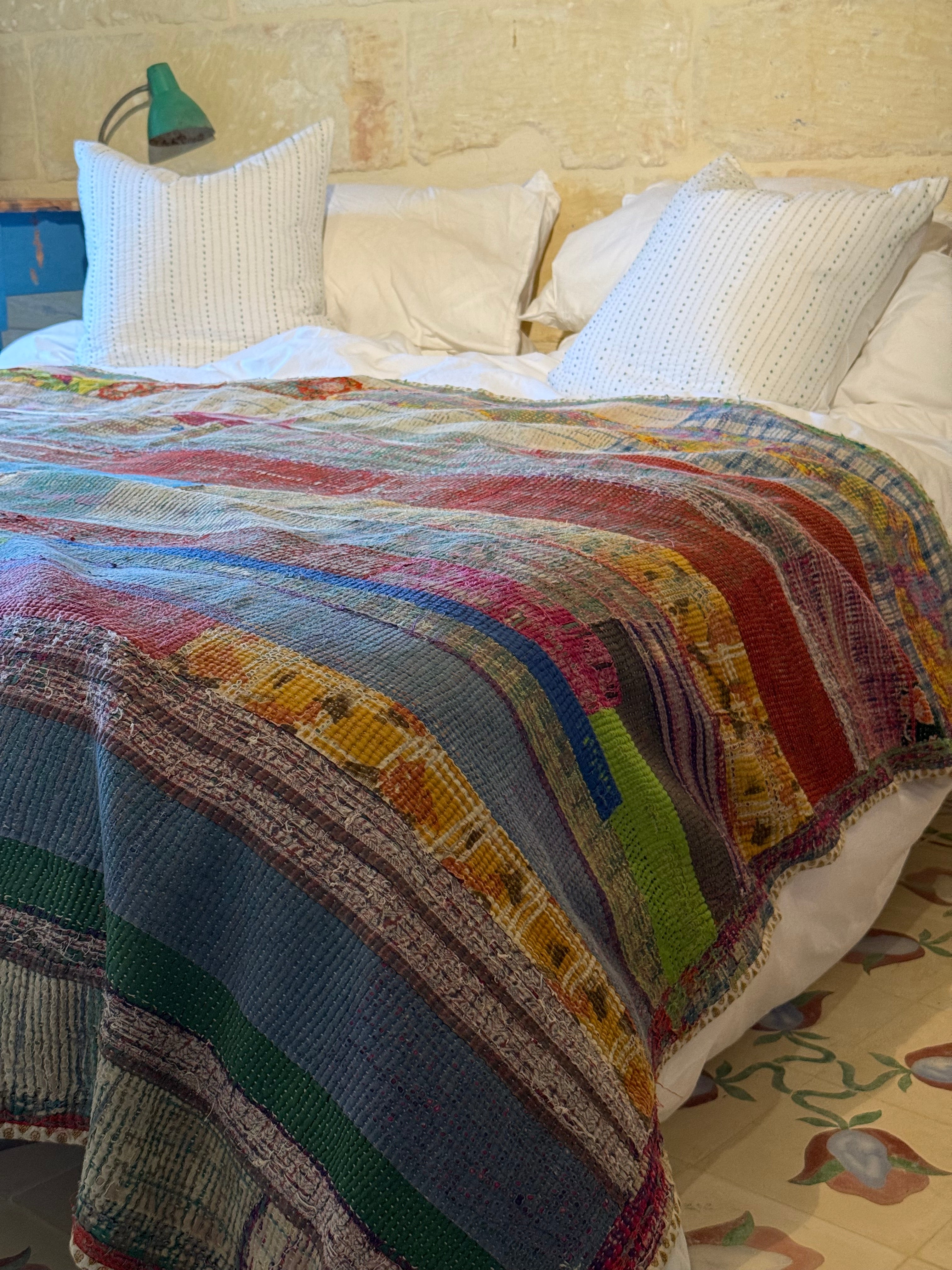 Kantha Quilt 2609